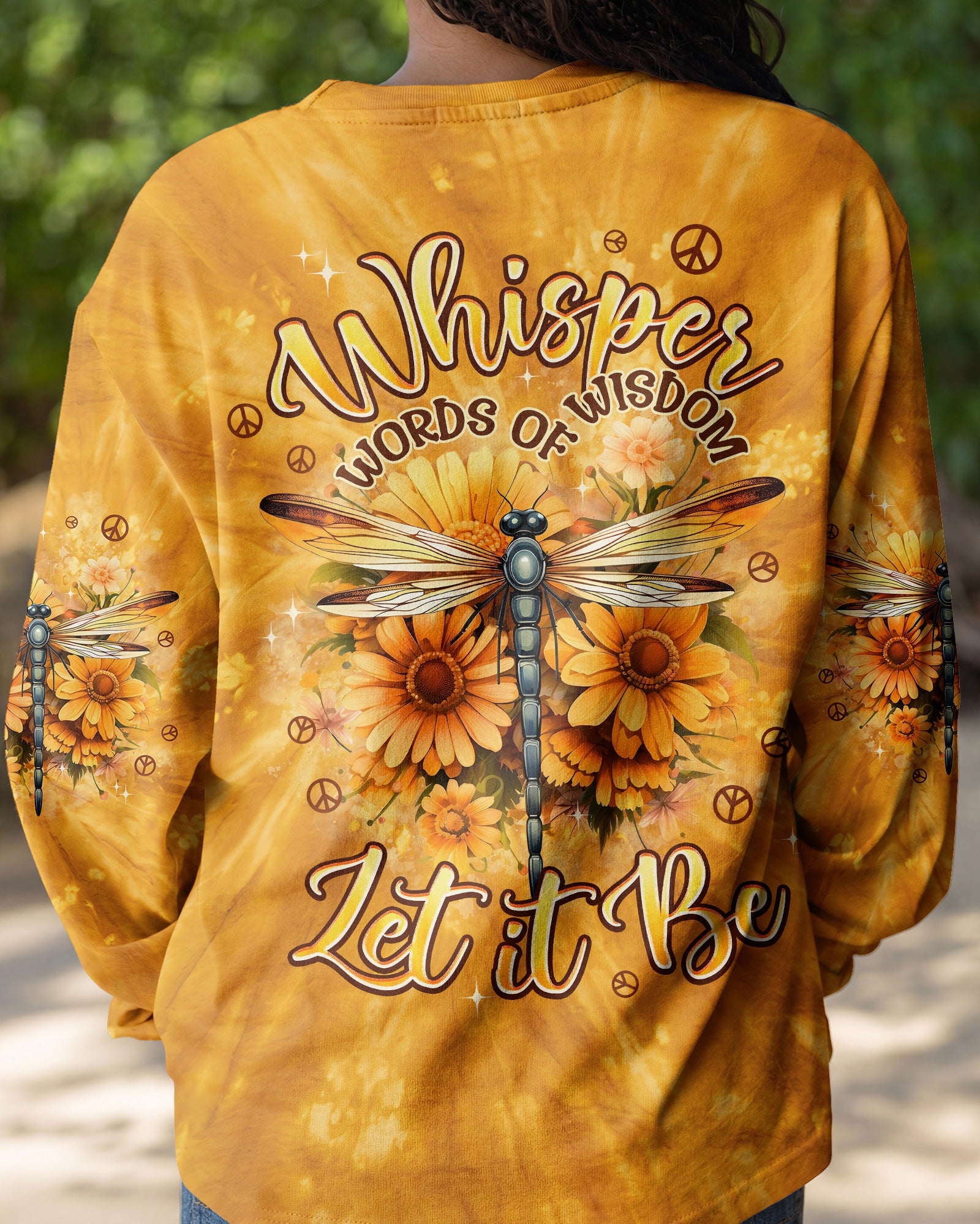 WHISPER WORDS OF WISDOM LET IT BE DRAGONFLY ALL OVER PRINT - TYPQ2204262