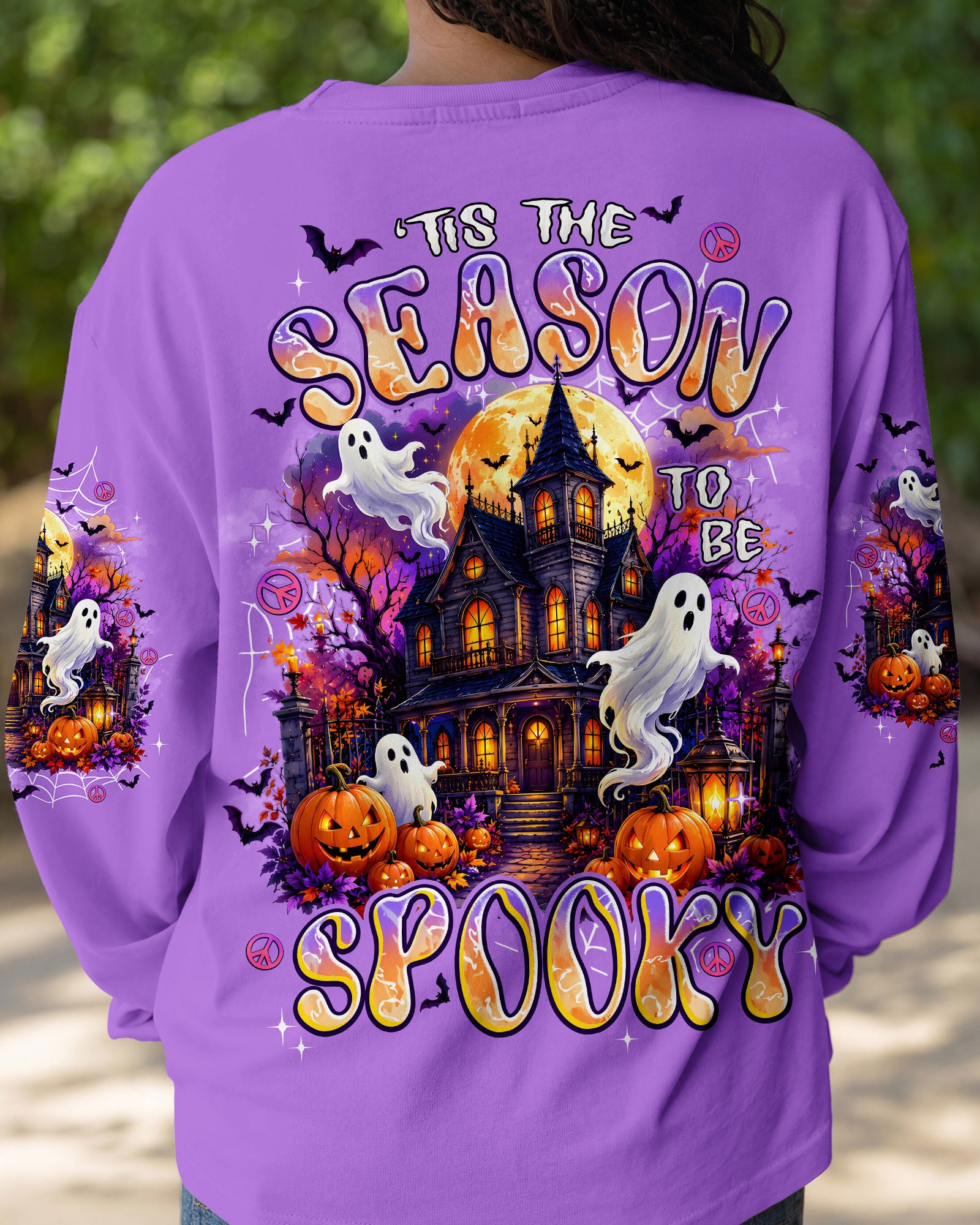 TIS THE SEASON TO BE SPOOKY HALLOWEEN ALL OVER PRINT - TYPQ2807261