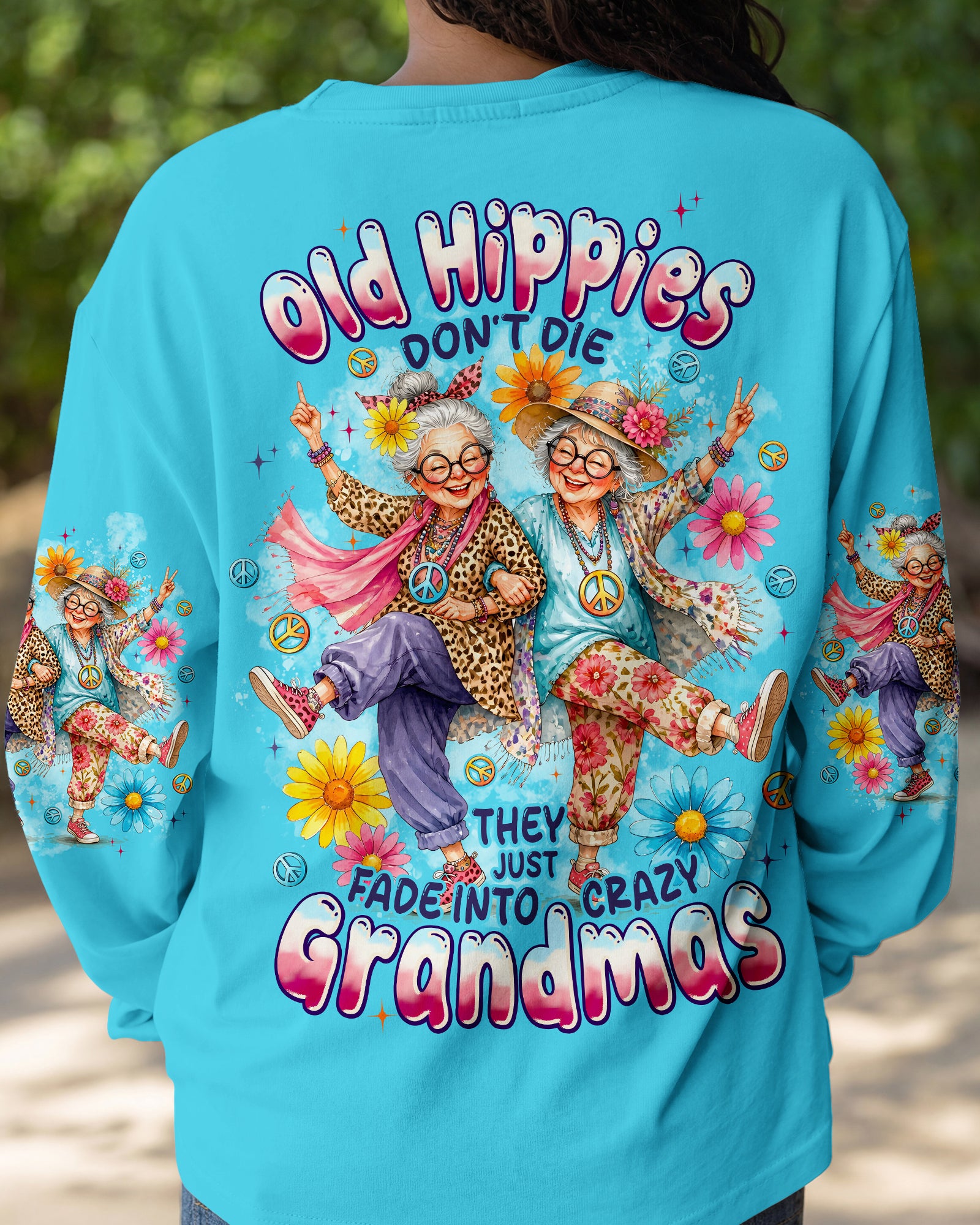 OLD HIPPIES ALL OVER PRINT - TYPQ3107262