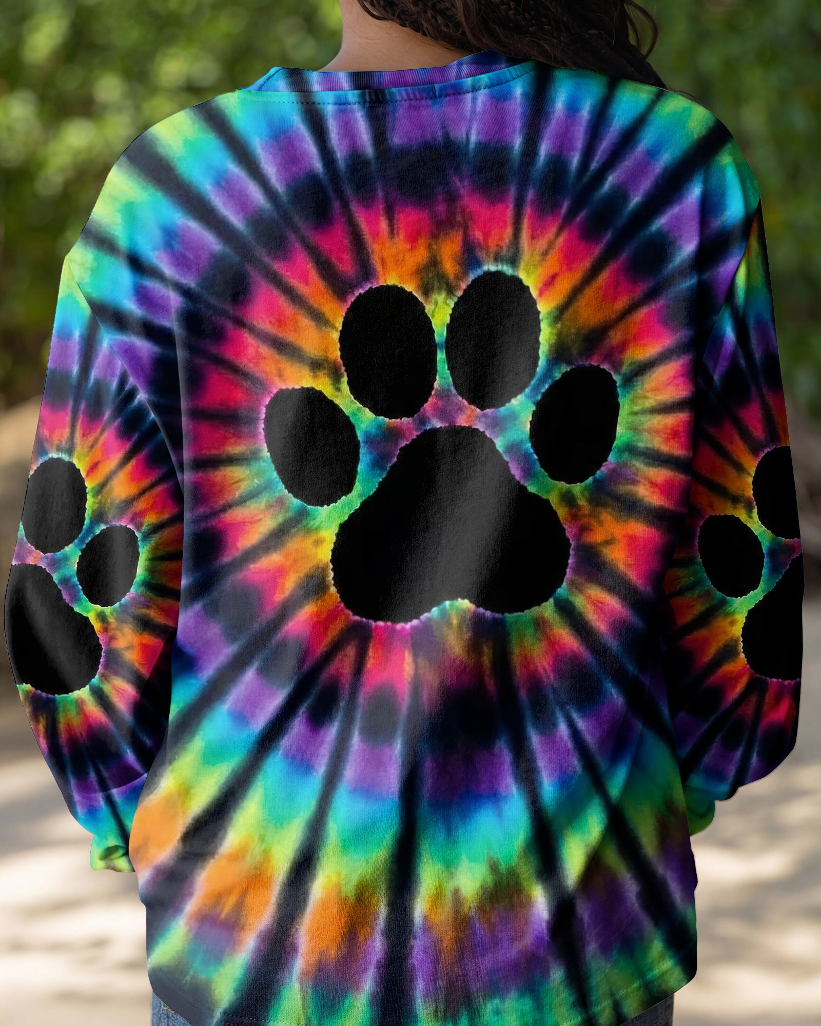 COLORFUL PAW ALL OVER PRINT - TYPQ2502262
