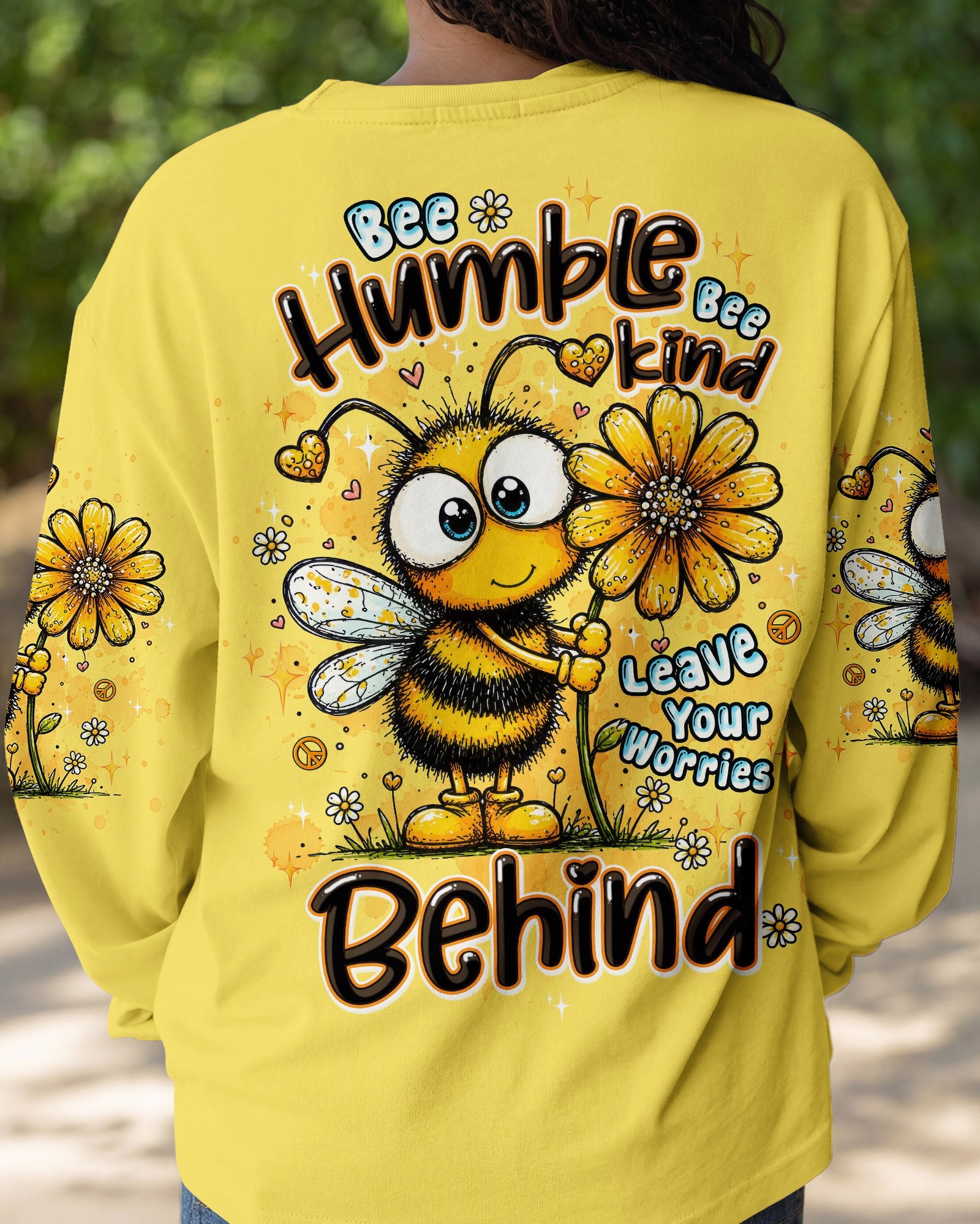 BEE HUMBLE BEE KIND  ALL OVER PRINT - TLTW1007262