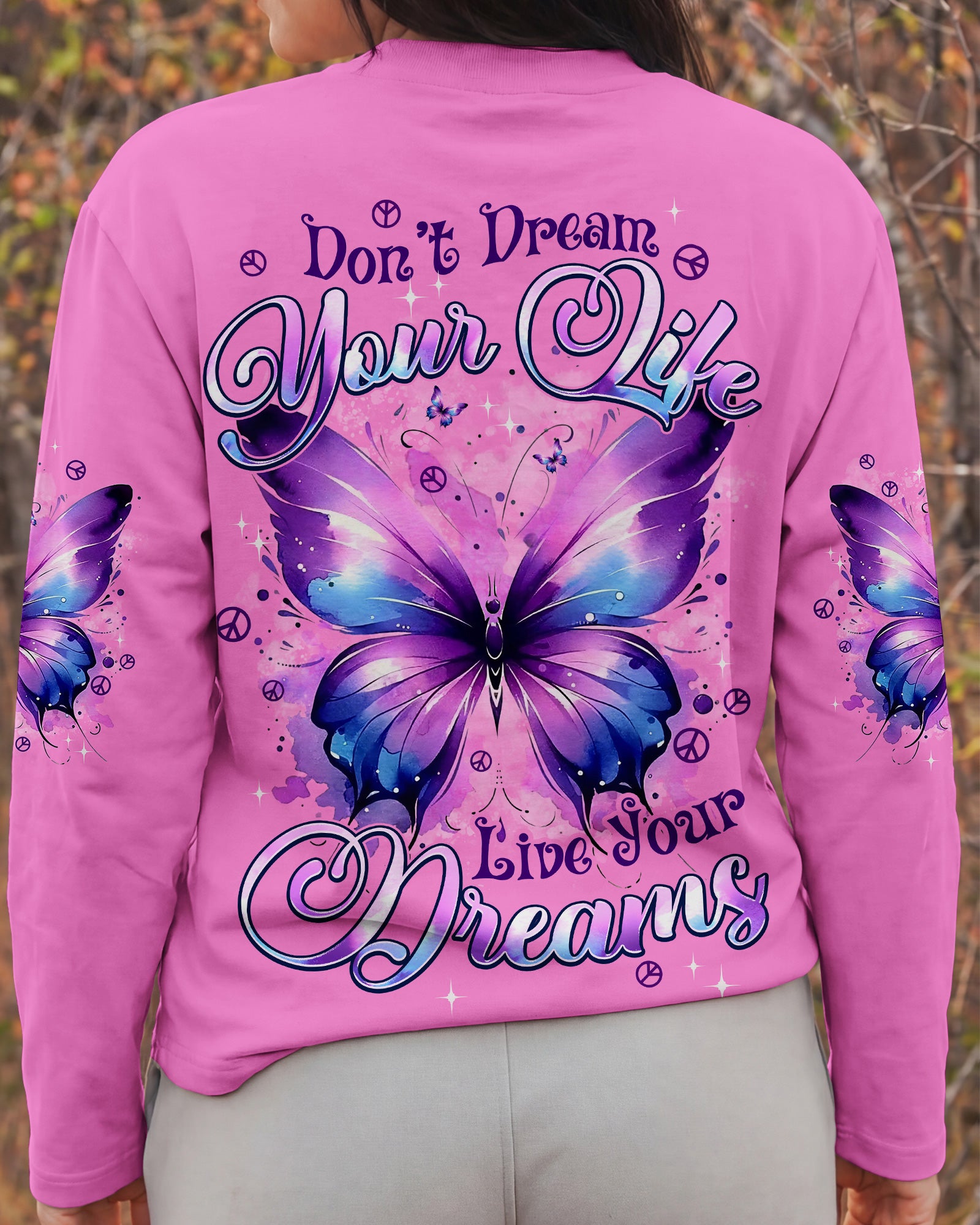 LIVE YOUR DREAM ALL OVER PRINT - TYPQ1002262