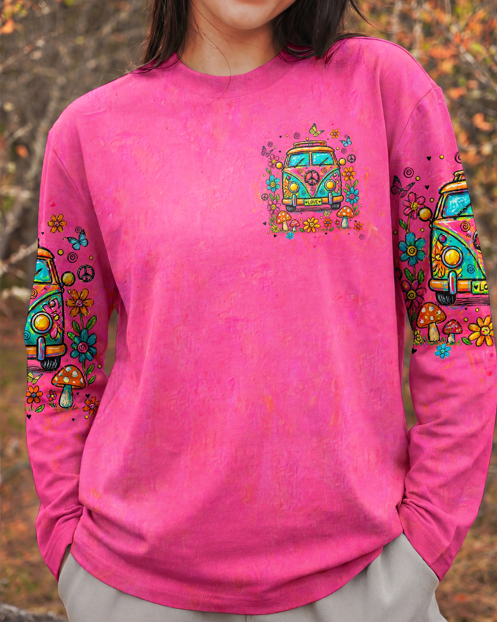 RUNNING AGAINST THE WIND BUS ALL OVER PRINT  - TLHN2204262