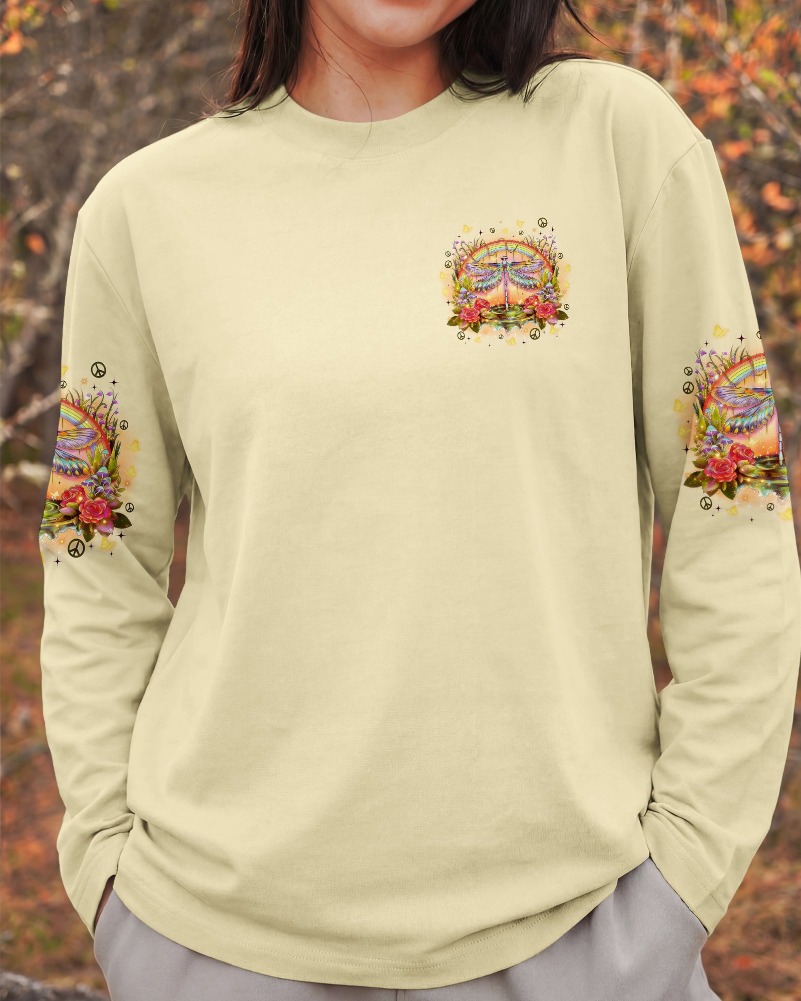 WHISPER WORDS OF WISDOM LET IT BE DRAGONFLY ALL OVER PRINT - TYQY3001261