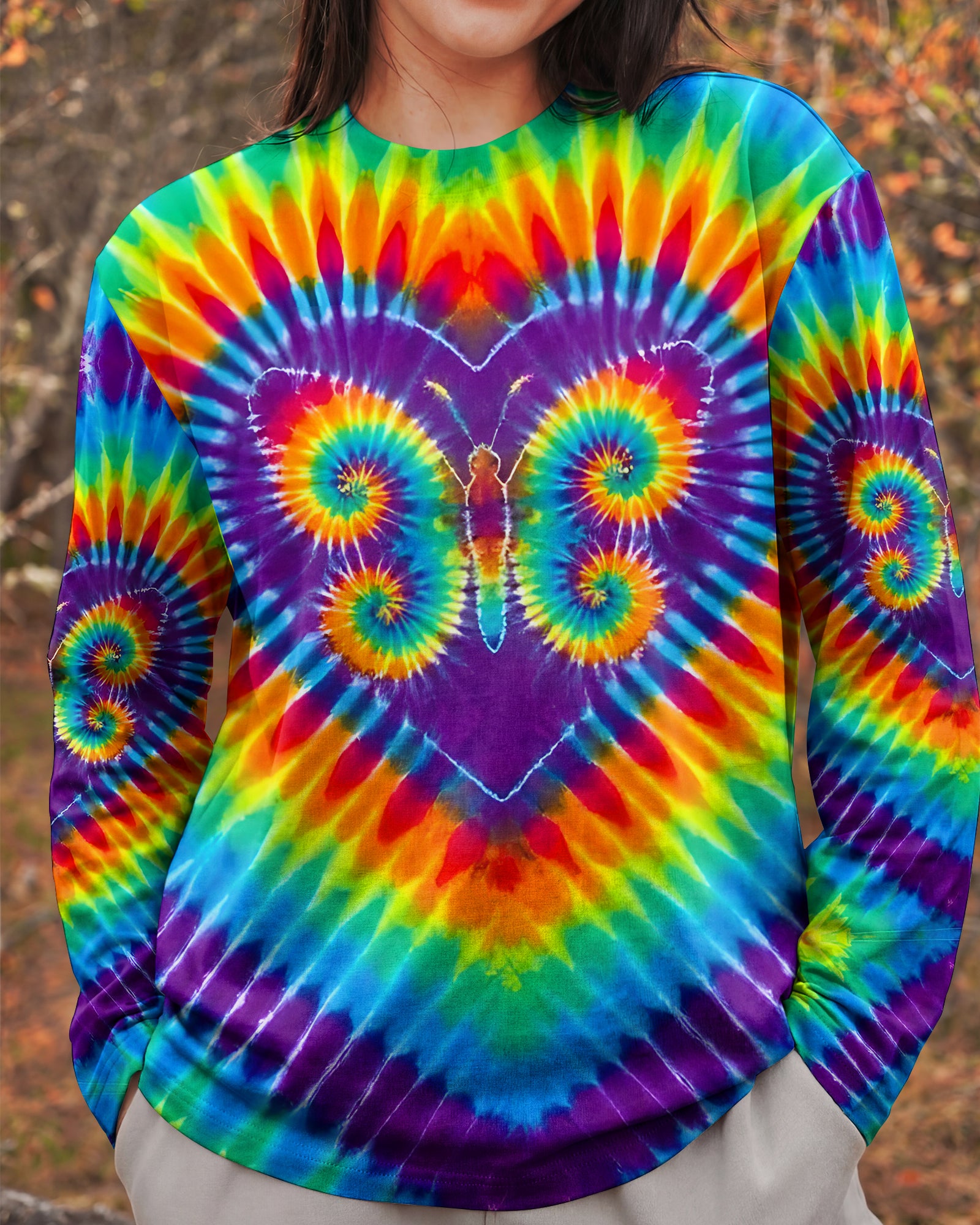 COSMIC BUTTERFLY HEART ALL OVER PRINT - TYQY1603262