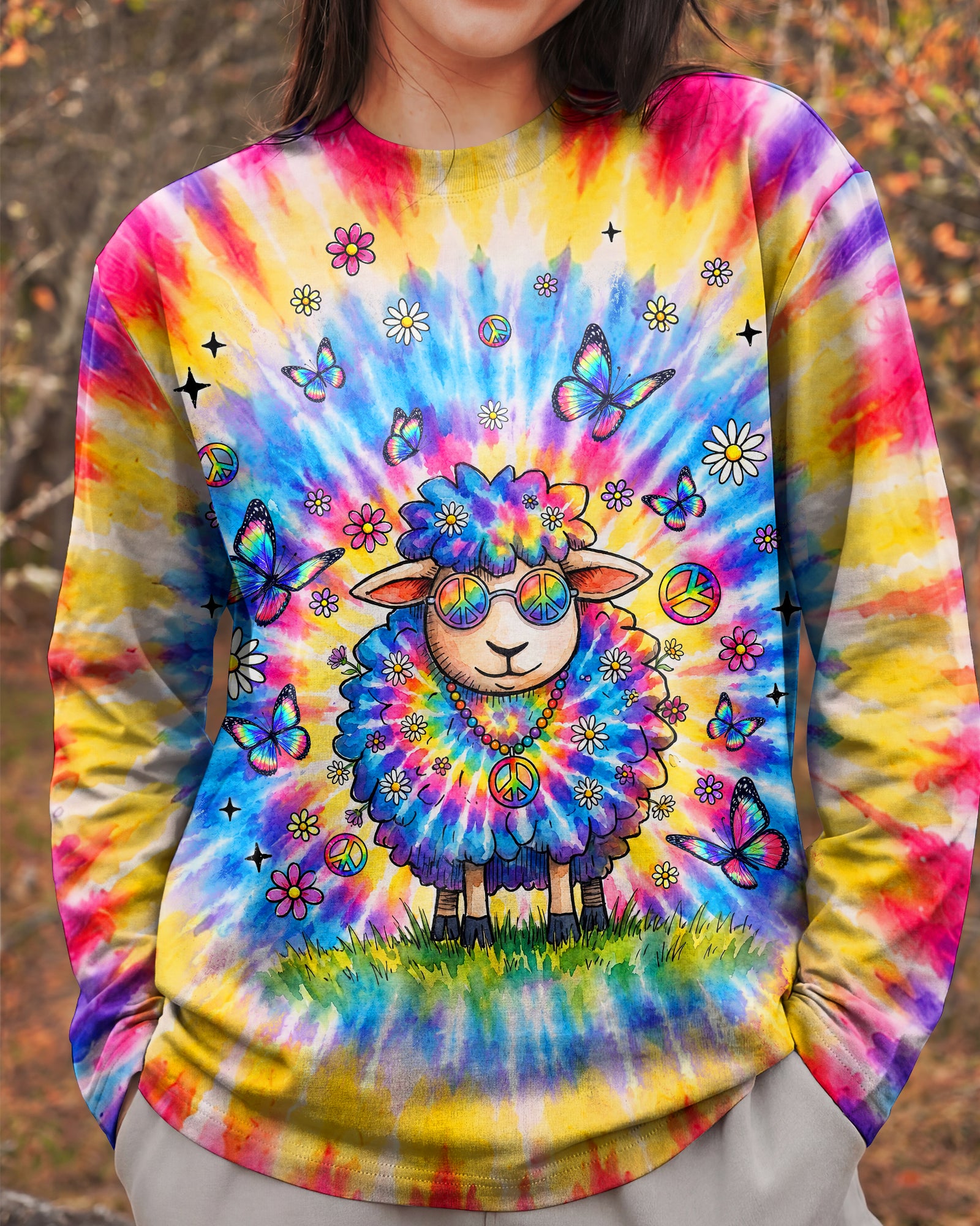 I'M NOT THE BLACK SHEEP SWIRL ALL OVER PRINT - TLNT1307262