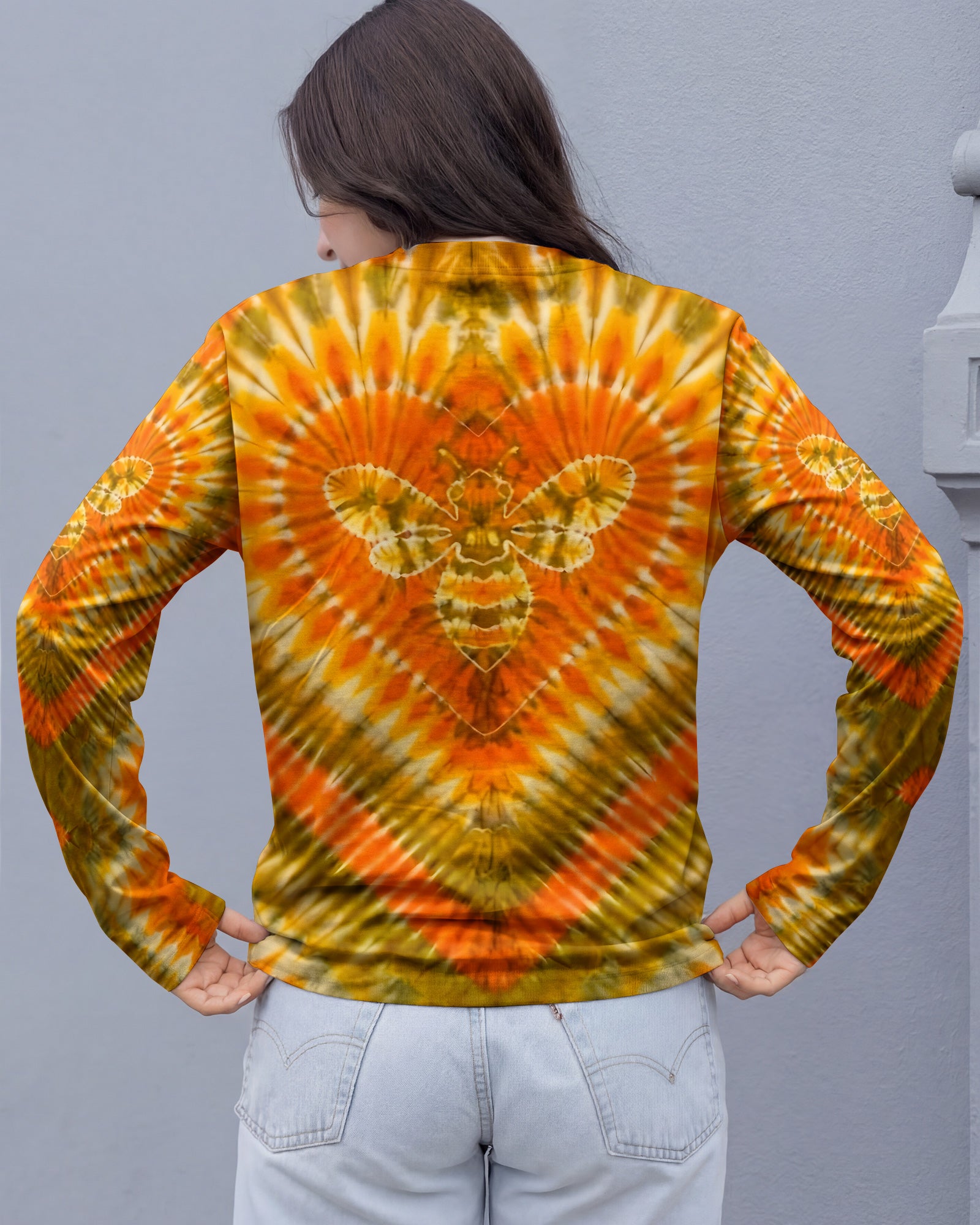 HONEY BEE HEART ALL OVER PRINT - TYQY1303262