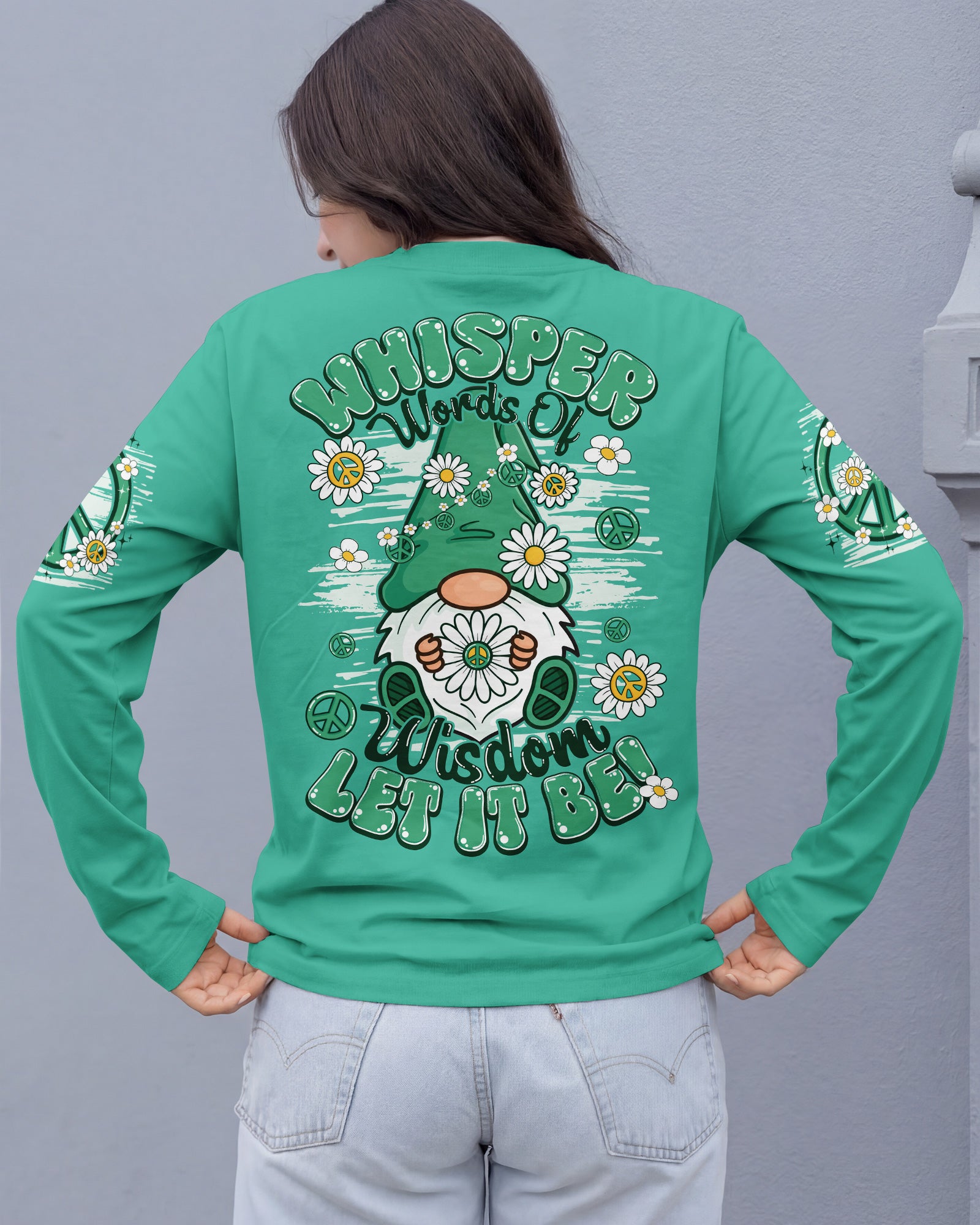 WHISPER WORDS OF WISDOM LET IT BE GNOMIES ALL OVER PRINT - TY0602261