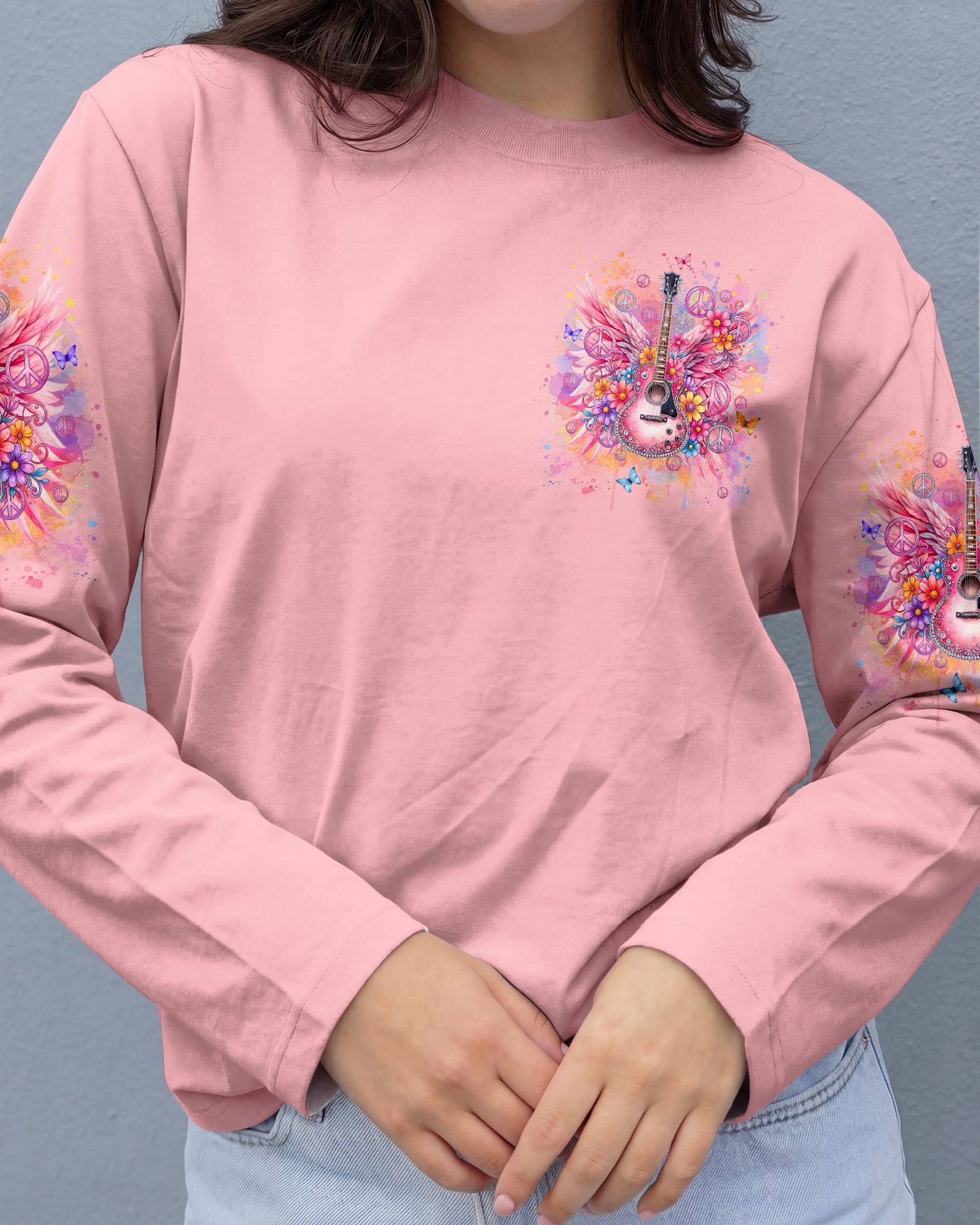 JUST BREATHE GUITAR ALL OVER PRINT - TYLN2403262