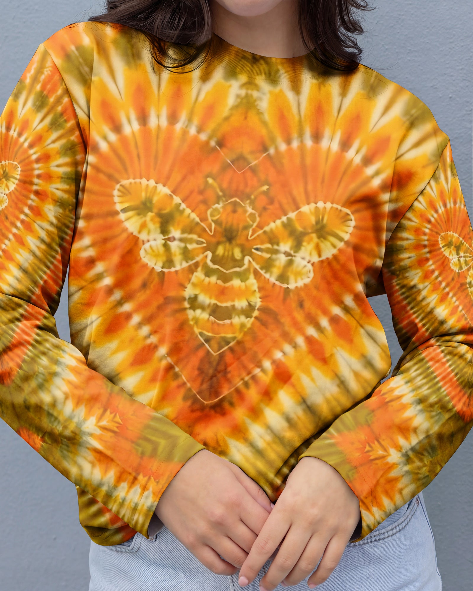 HONEY BEE HEART ALL OVER PRINT - TYQY1303262
