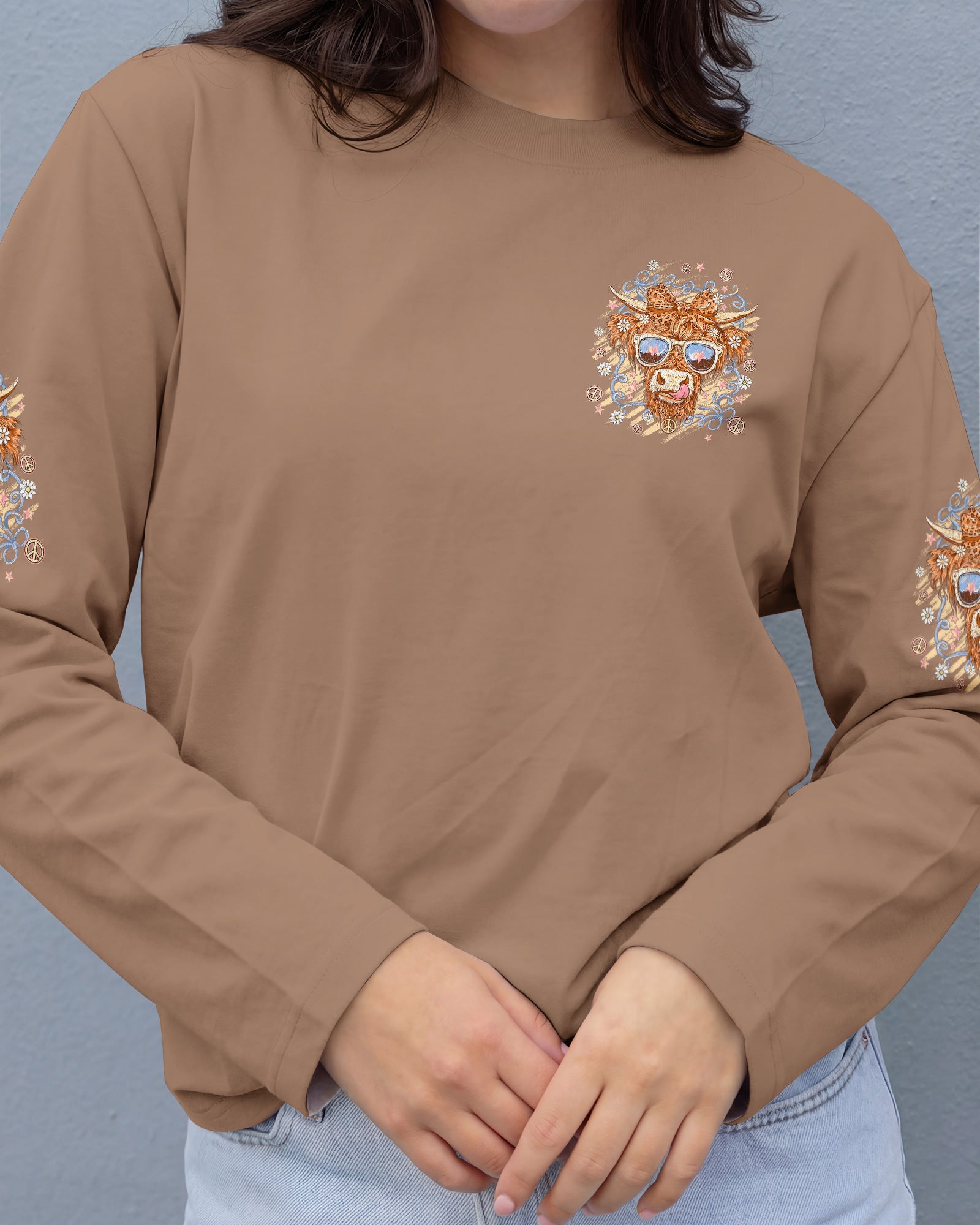 SUCK IT UP BUTTERCUP COW ALL OVER PRINT - TYQY2905261