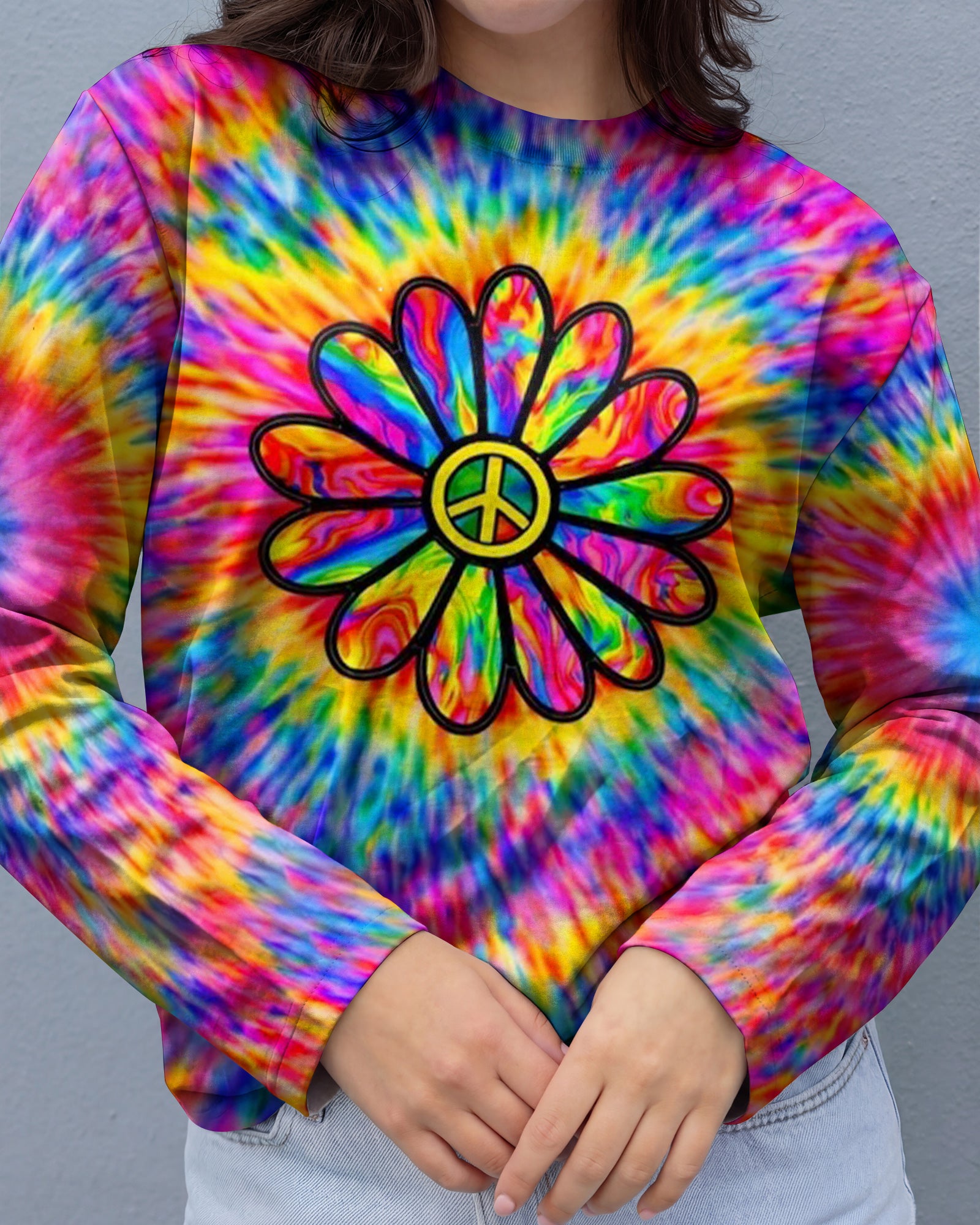 PEACE Y'ALL  ALL OVER PRINT - YHHN2702261