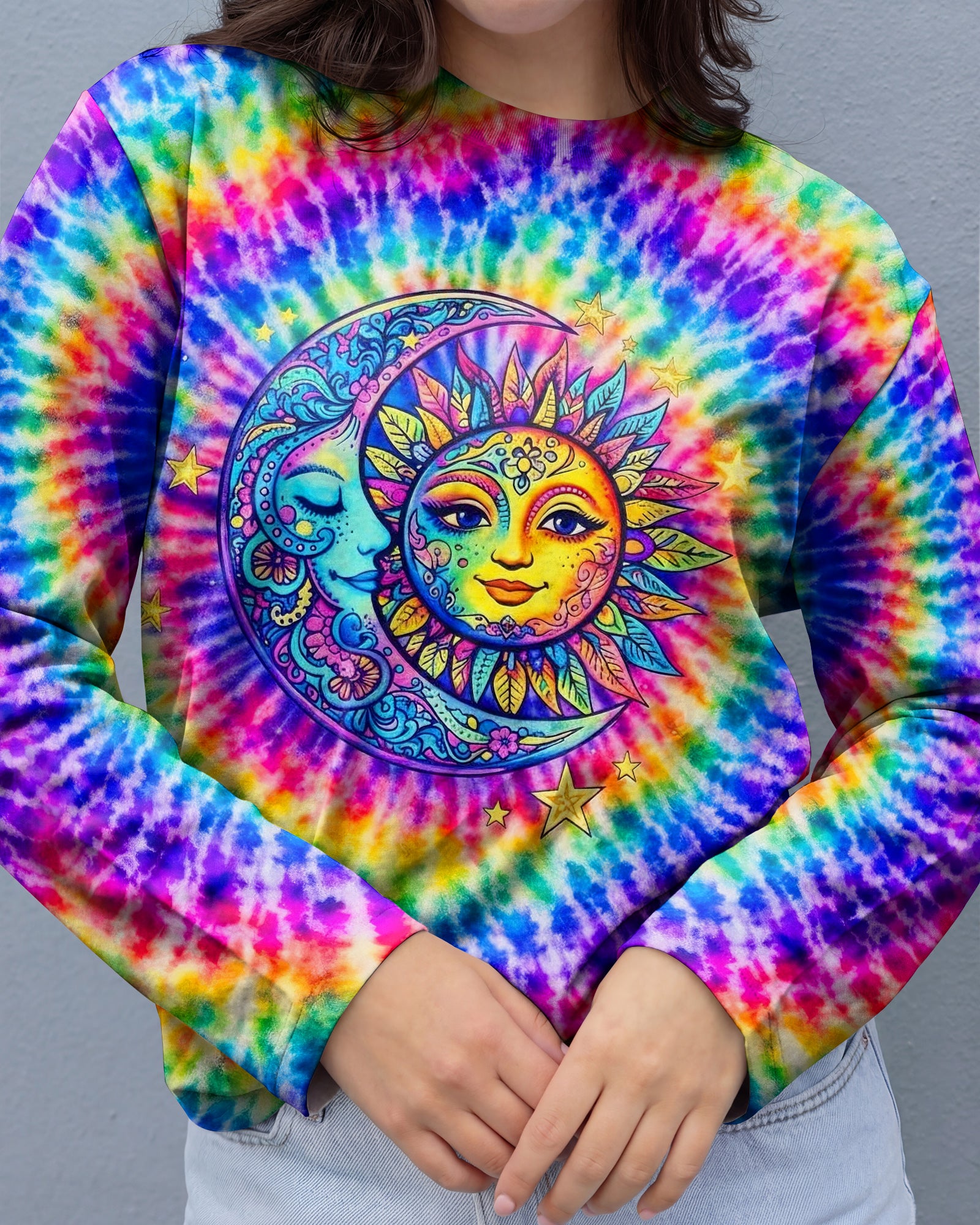 LIVE BY THE SUN RADIANT SWIRL ALL OVER PRINT - YHLN2602262