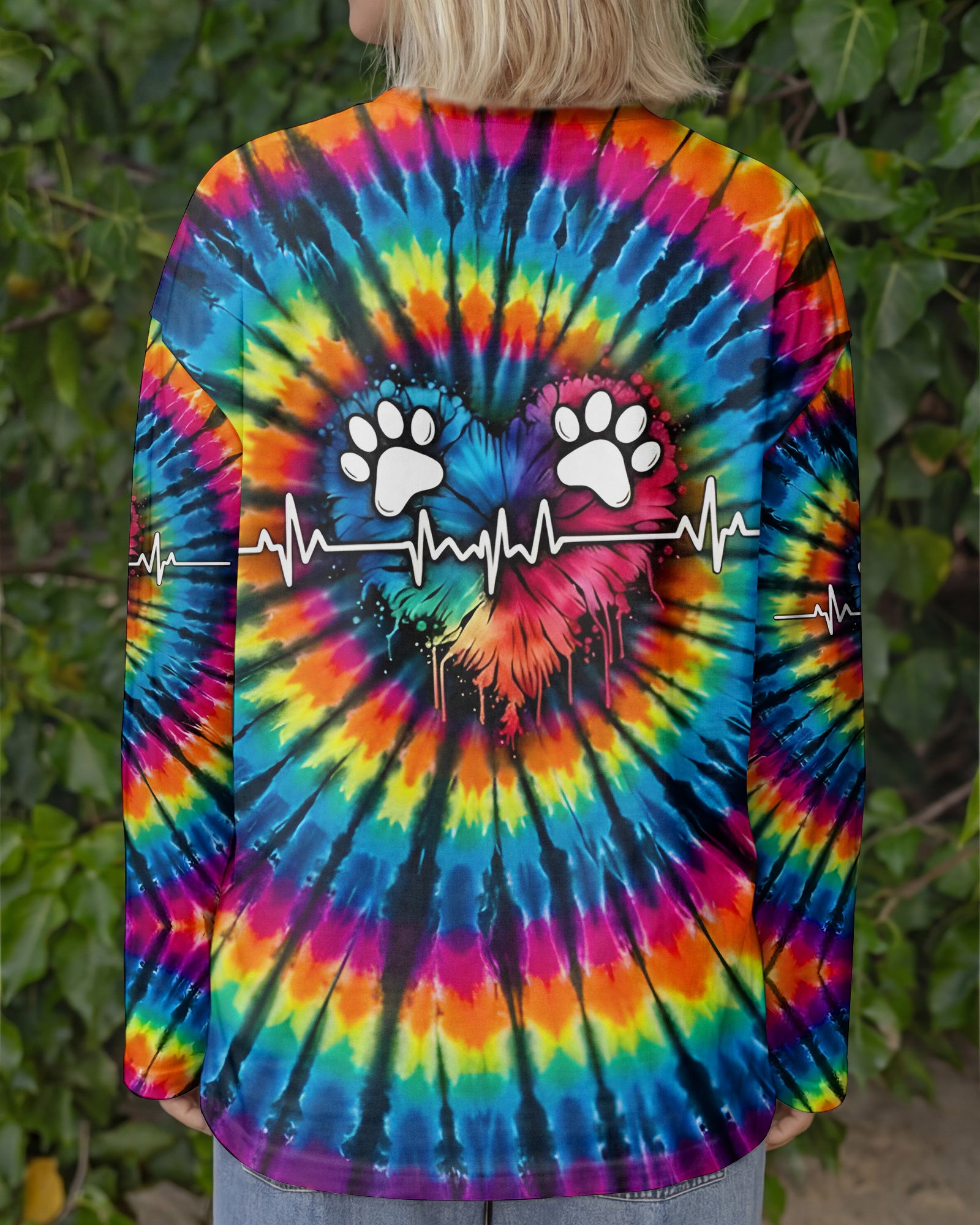 PAW HEARTBEAT COLORFUL ALL OVER PRINT - TYQY1302261