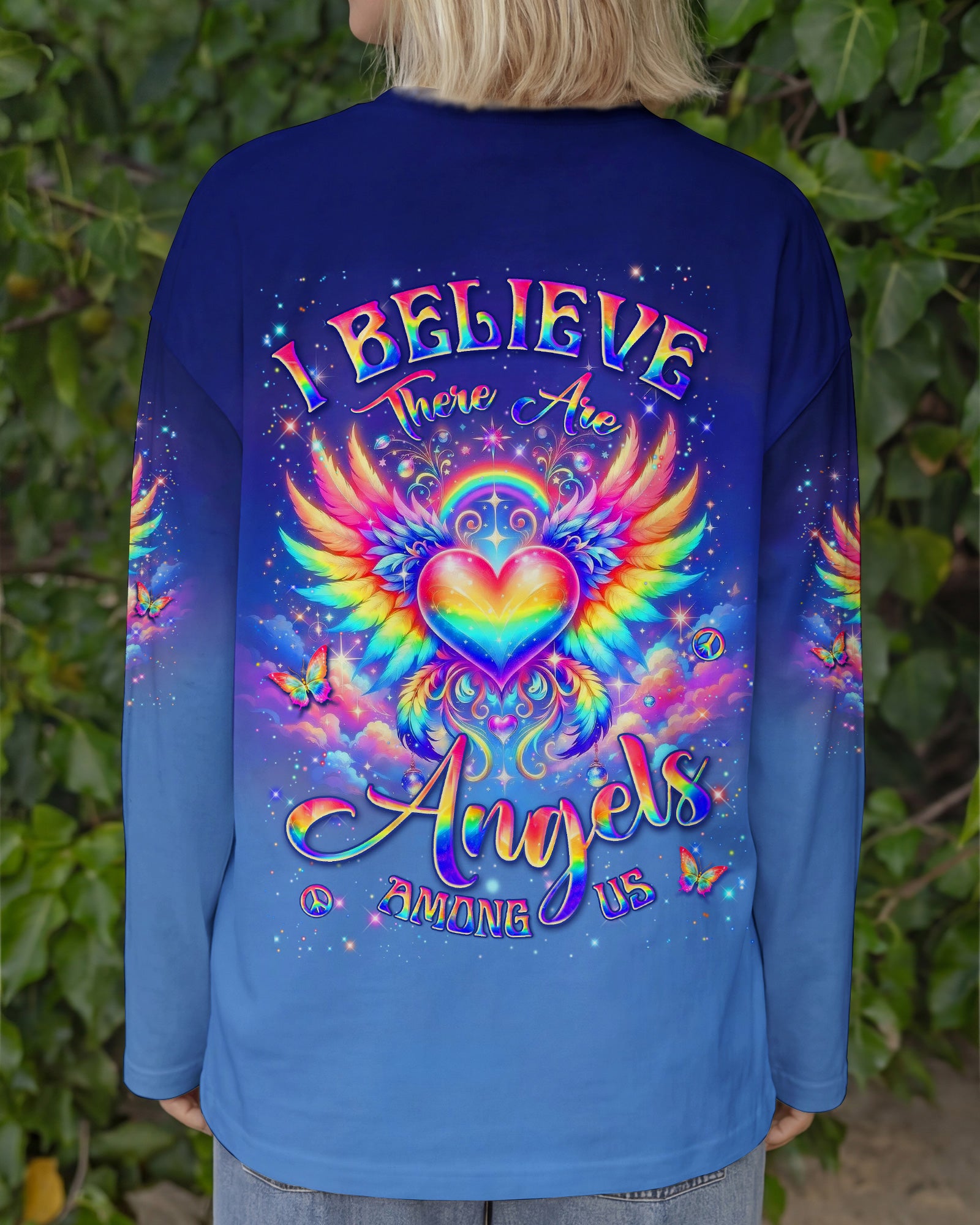 I BELIEVE THERE ARE ANGELS AMONG US ALL OVER PRINT - TYLN0503262