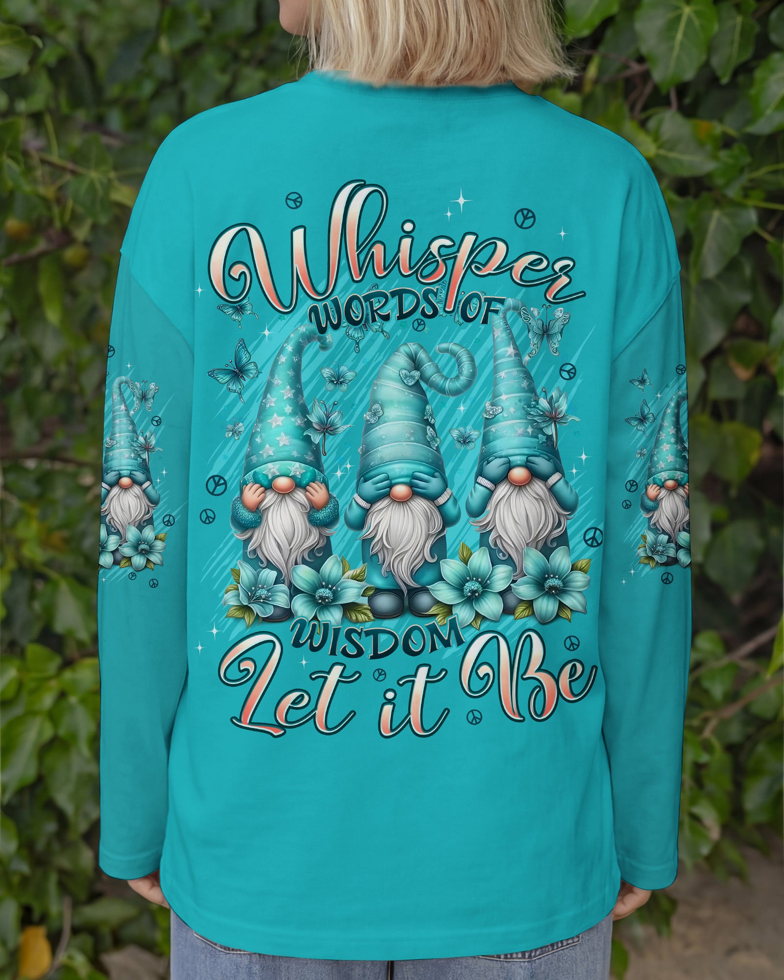 WHISPER WORDS OF WISDOM LET IT BE GNOMIES ALL OVER PRINT - TYPQ0502262