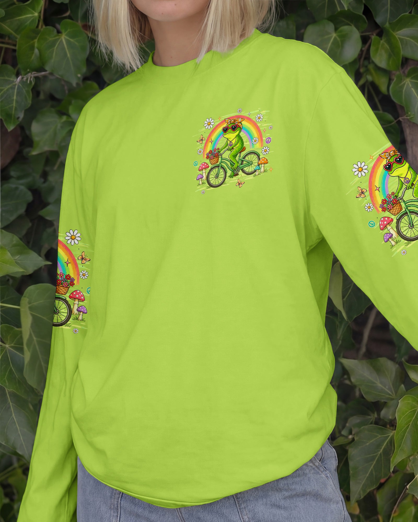 BE HUMBLE BE KIND FROG ALL OVER PRINT  - TLHG0707261