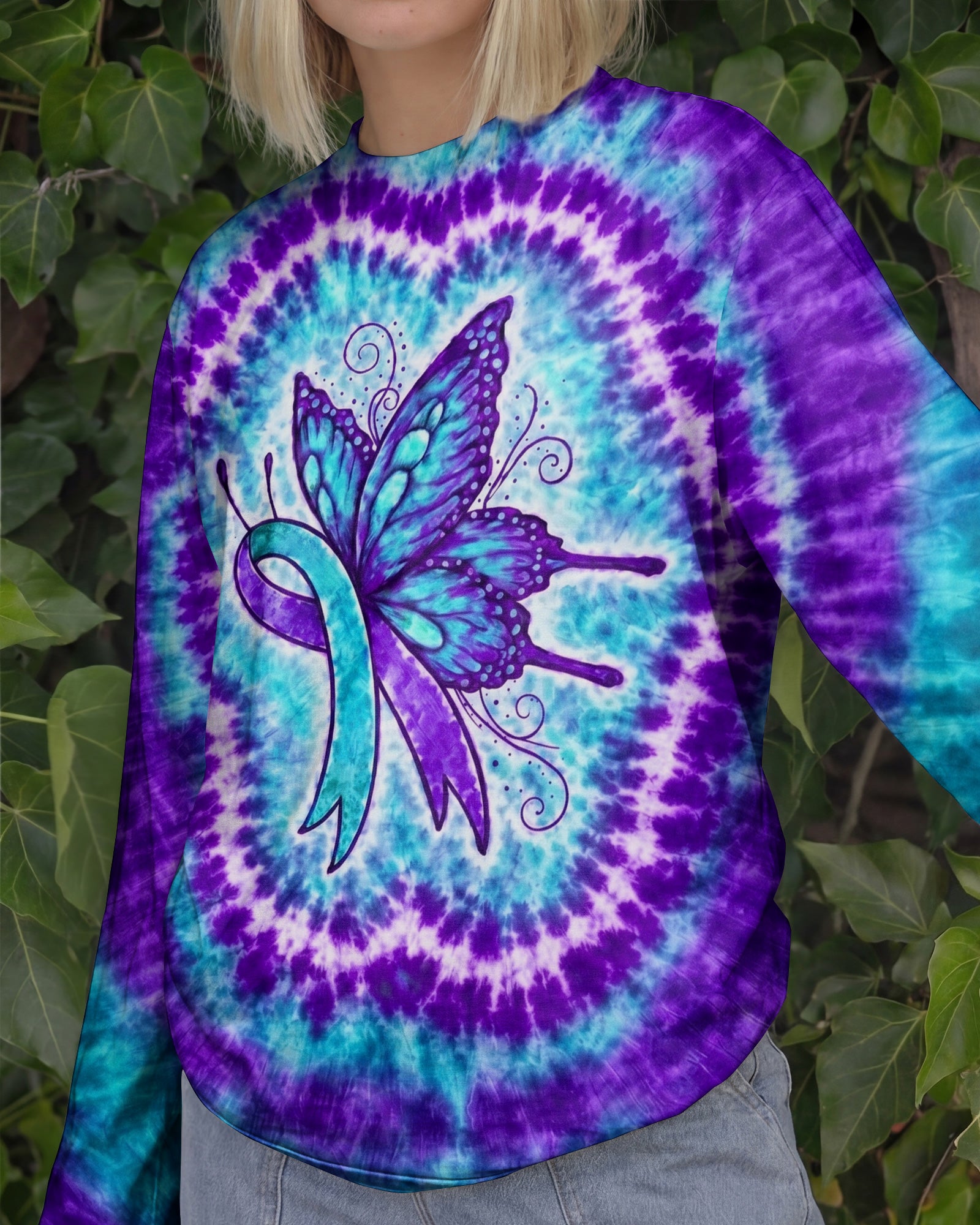 NO STORY SHOULD END TOO SOON BUTTERFLY SUICIDE PREVENTION ALL OVER PRINT  - TLNO1607261
