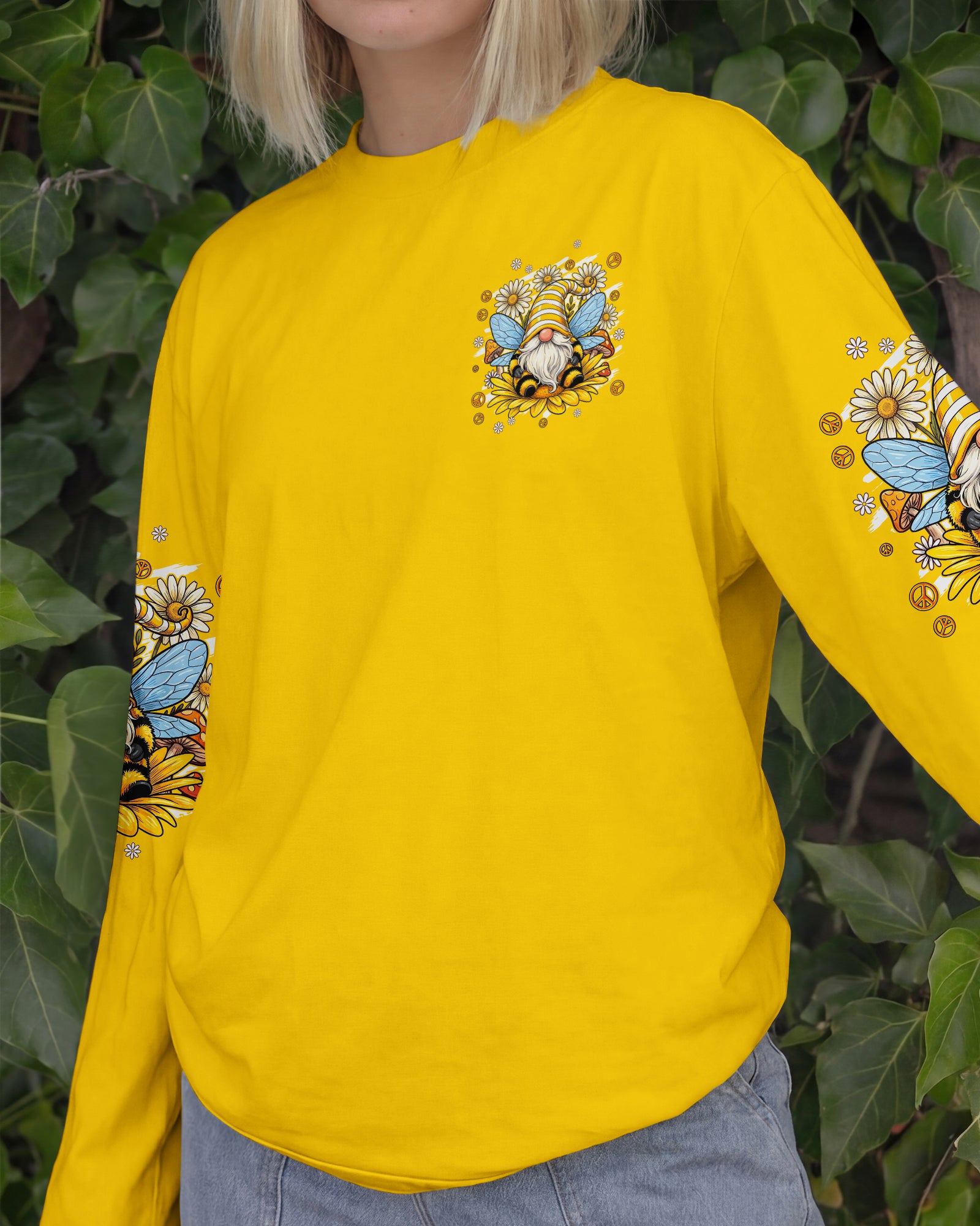 WHISPER WORDS OF WISDOM LET IT BEE GNOME ALL OVER PRINT - TYPQ1407261