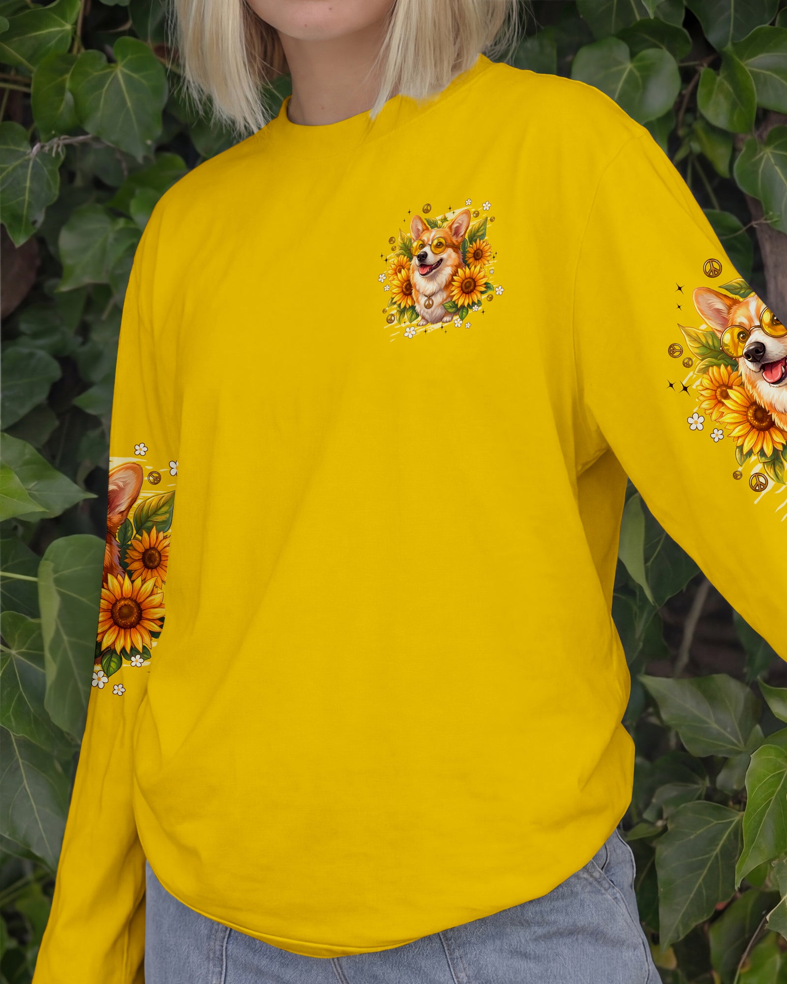 I'M NOT SHORT DOG CORGI ALL OVER PRINT - TYPQ1505261