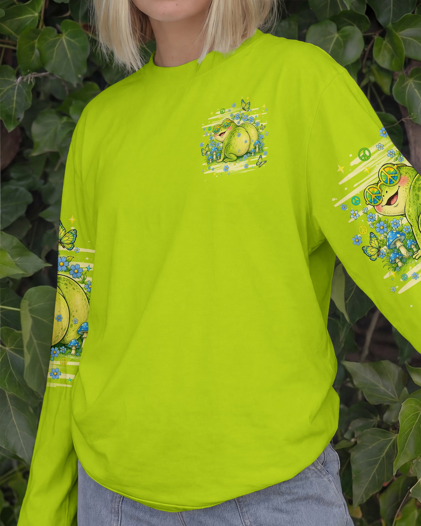 WHY BE MOODY FROG ALL OVER PRINT - TLHN0807262