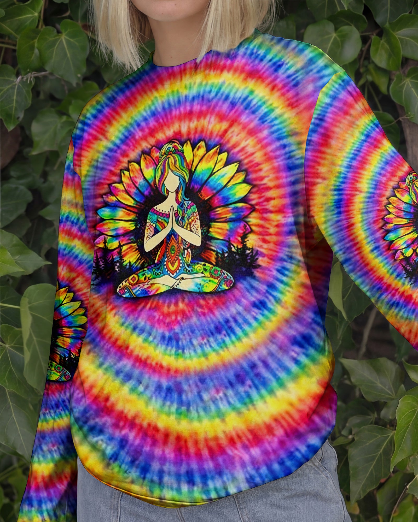 SOME GIRLS ARE JUST BORN WITH HIPPIE SOULS ALL OVER PRINT - YHHG2602261