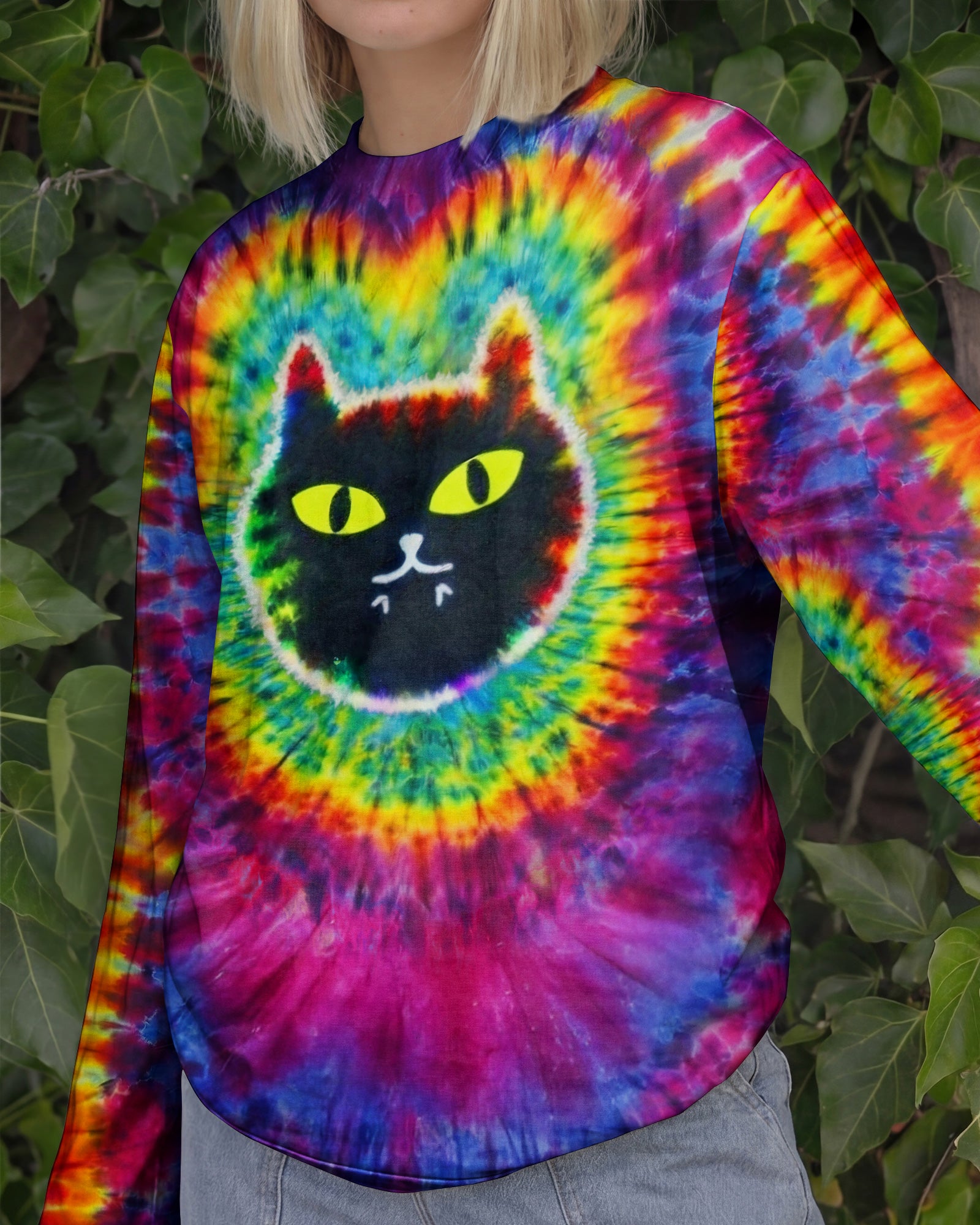 APPARENTLY I HAVE AN ATTITUDE WHO KNEW CAT SWIRL ALL OVER PRINT - TLNT2503263