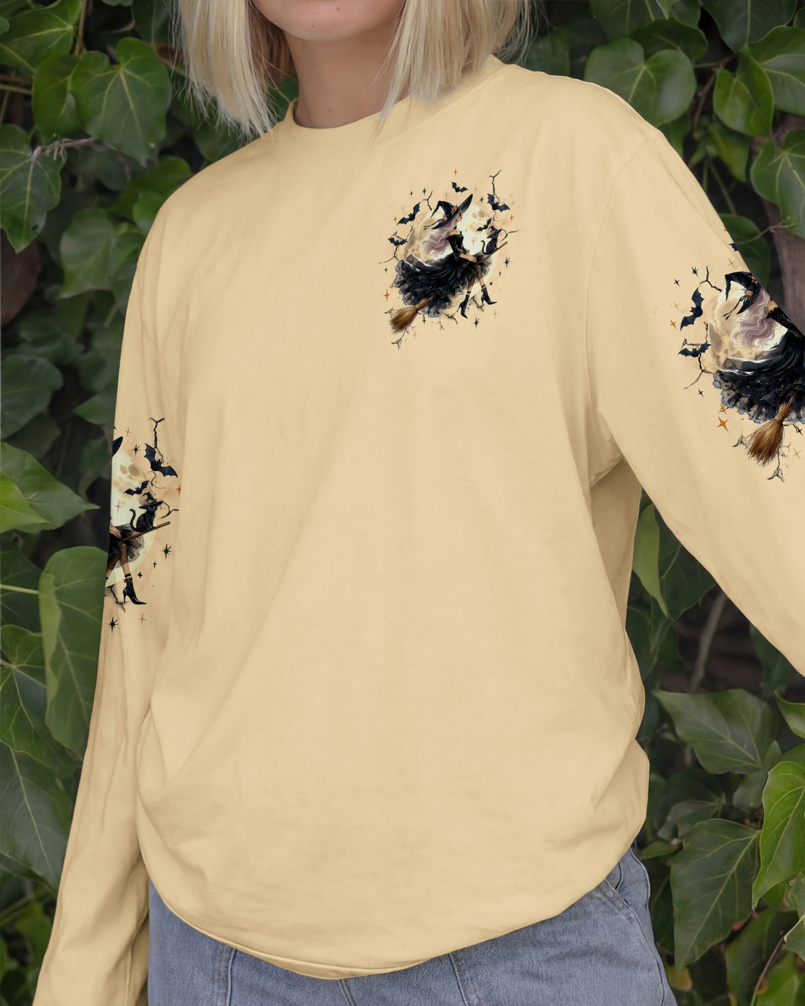 A WEE BIT WICKED HALLOWEEN WITCH ALL OVER PRINT - TYQY1607263