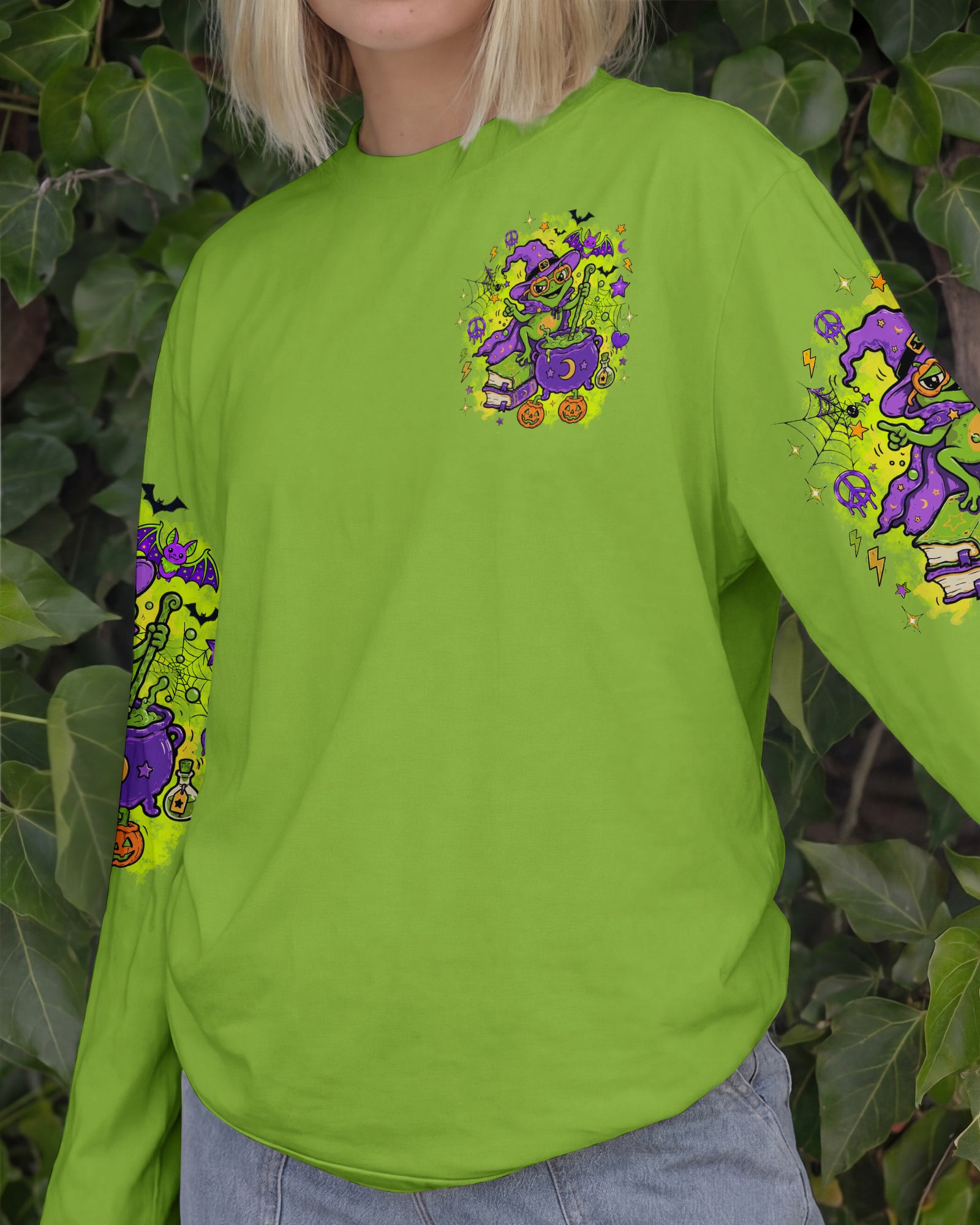 TAD BIT WICKED FROG HALLOWEEN ALL OVER PRINT - TLTW2107261