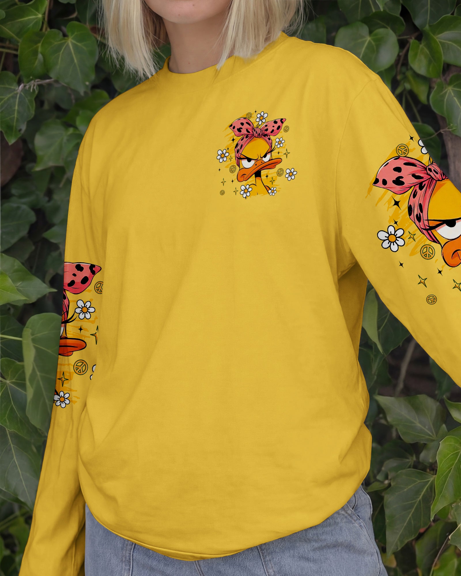 APPARENTLY I HAVE AN ATTITUDE WHO KNEW DUCK ALL OVER PRINT - TLTW0403261