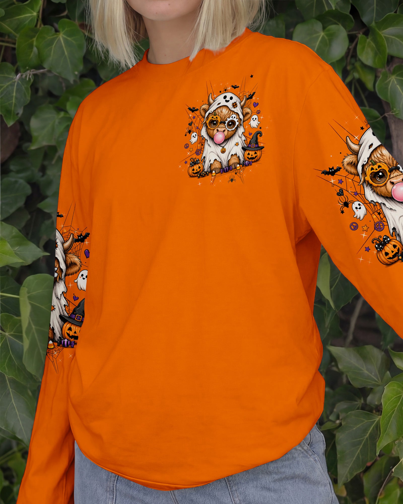 MOO I MEAN BOO HALLOWEEN ALL OVER PRINT - TLTW2007264