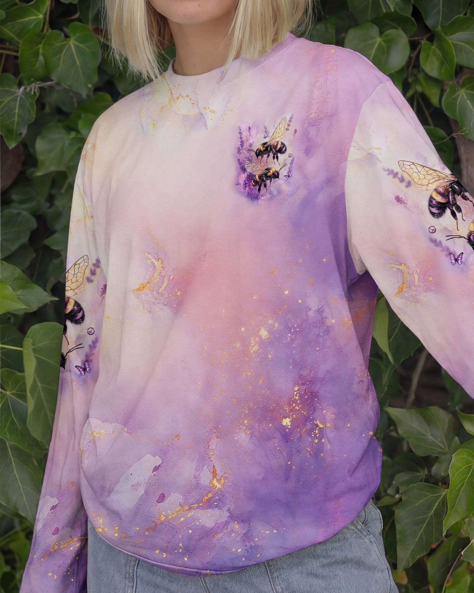WHISPER WORDS OF WISDOM LET IT BEE ALL OVER PRINT - TLHG2403262