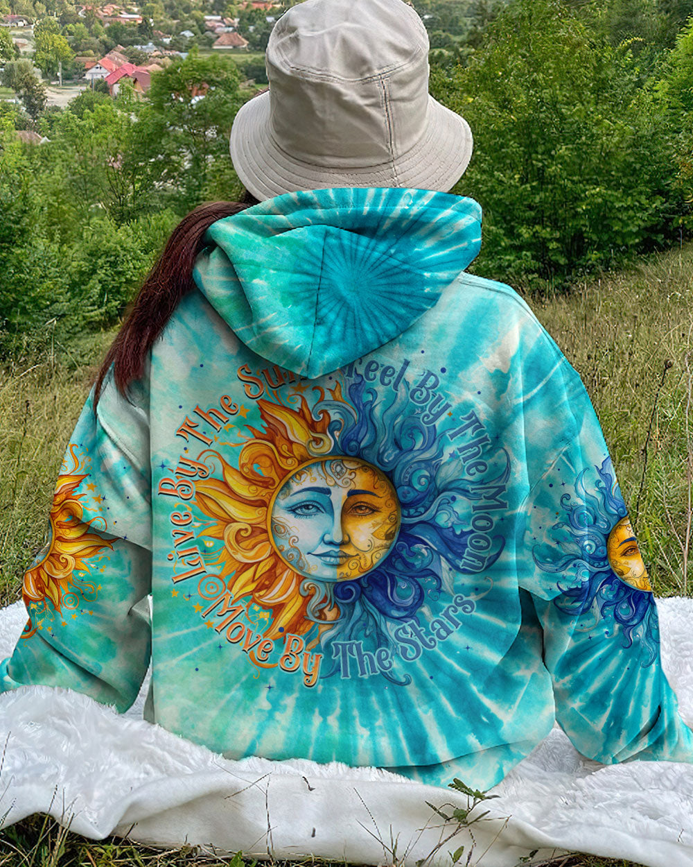 LIVE BY THE SUN TIE DYE ALL OVER PRINT - TYTM1508233