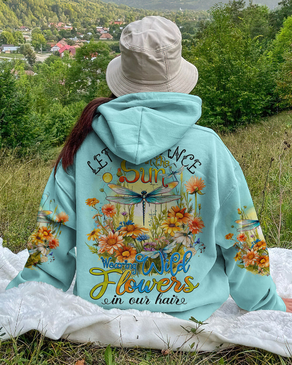 LET US DANCE IN THE SUN DRAGONFLY ALL OVER PRINT - TYTM0308231