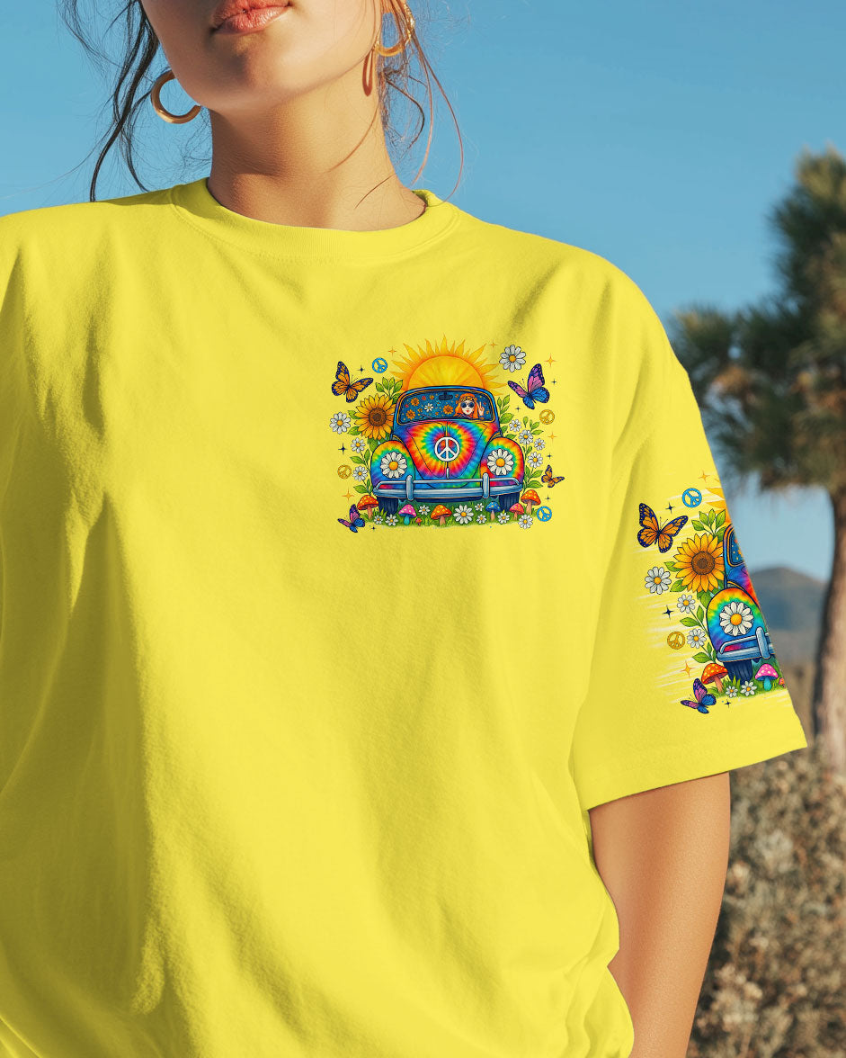 RUNNING AGAINST THE WIND CAR TIE DYE ALL OVER PRINT - TLTR1807253