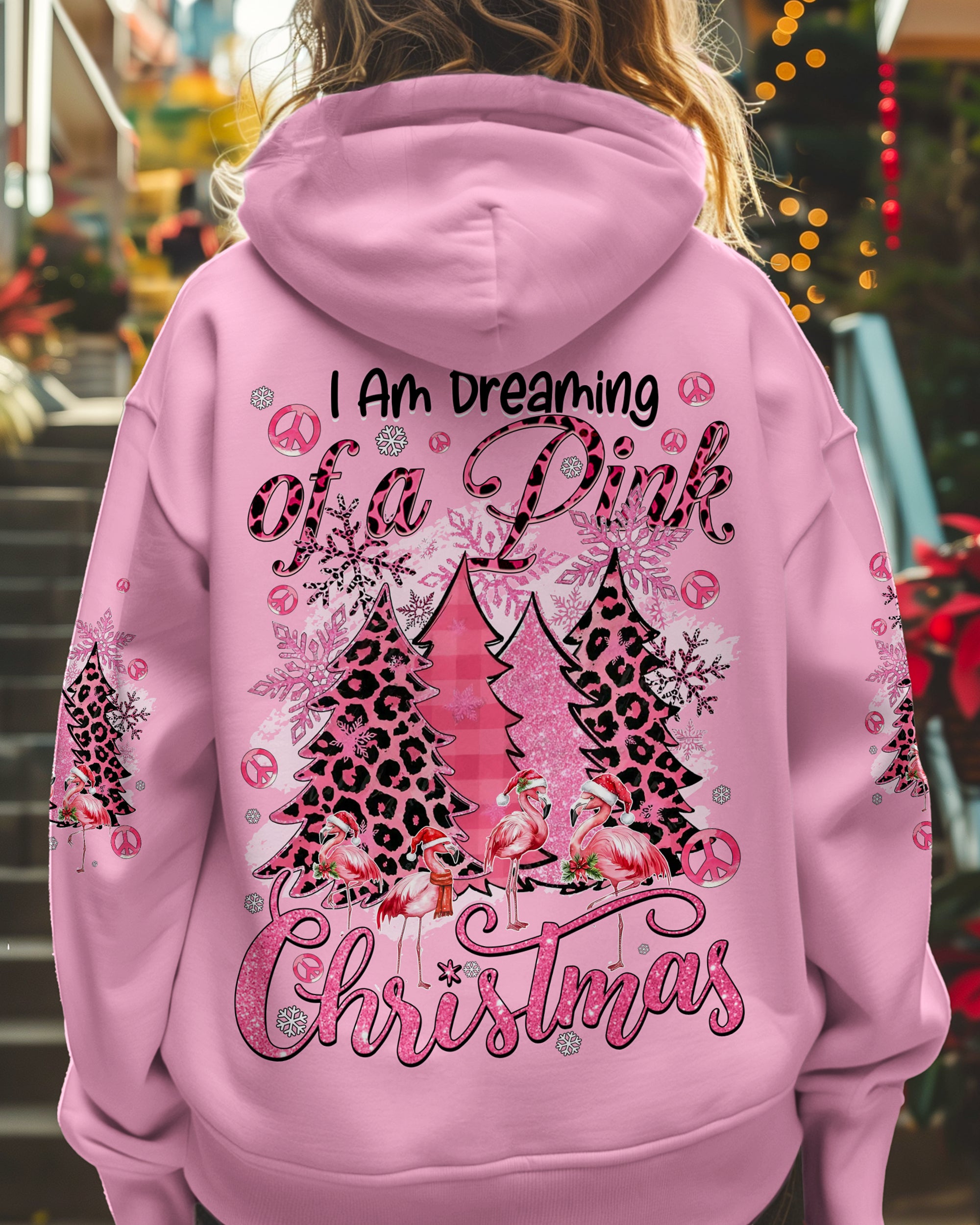 I'M DREAMING OF A PINK CHRISTMAS FLAMINGO ALL OVER PRINT - TYQY2510244