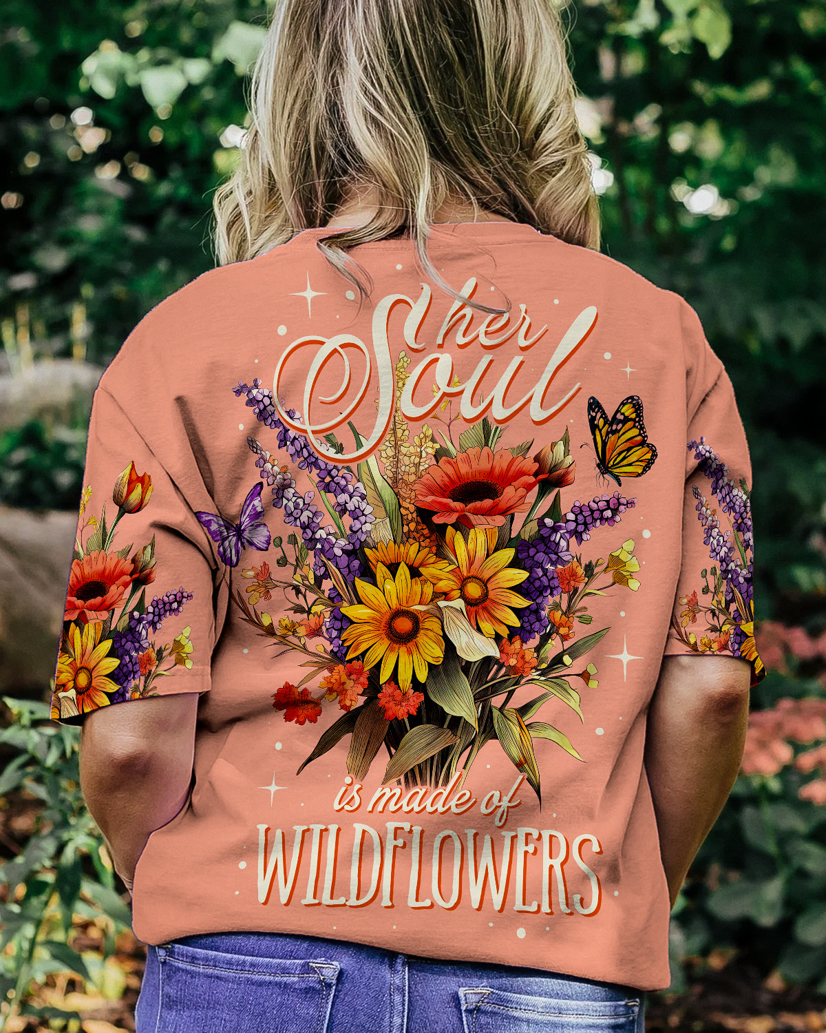 HER SOUL IS MADE OF WILDFLOWERS ALL OVER PRINT - TY0507231
