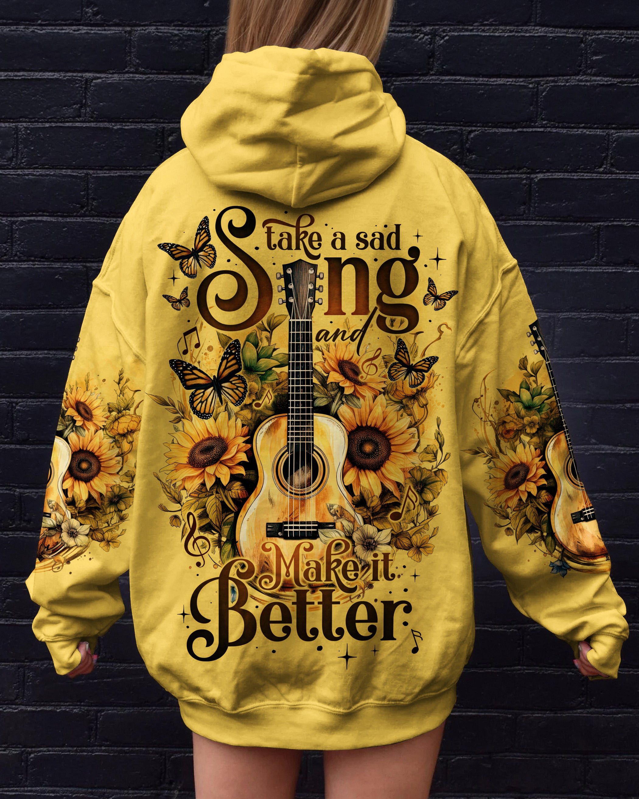 MAKE IT BETTER GUITAR ALL OVER PRINT - TY2808234