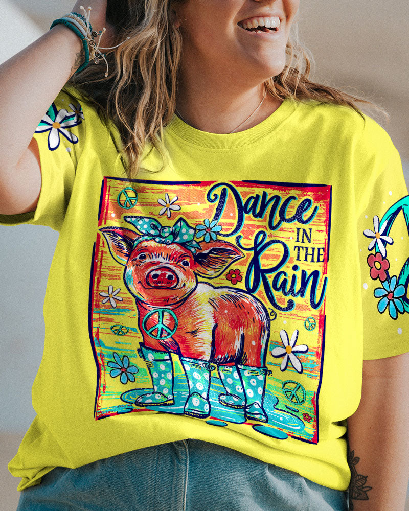 DANCE IN THE RAIN PIG ALL OVER PRINT - TY0507232