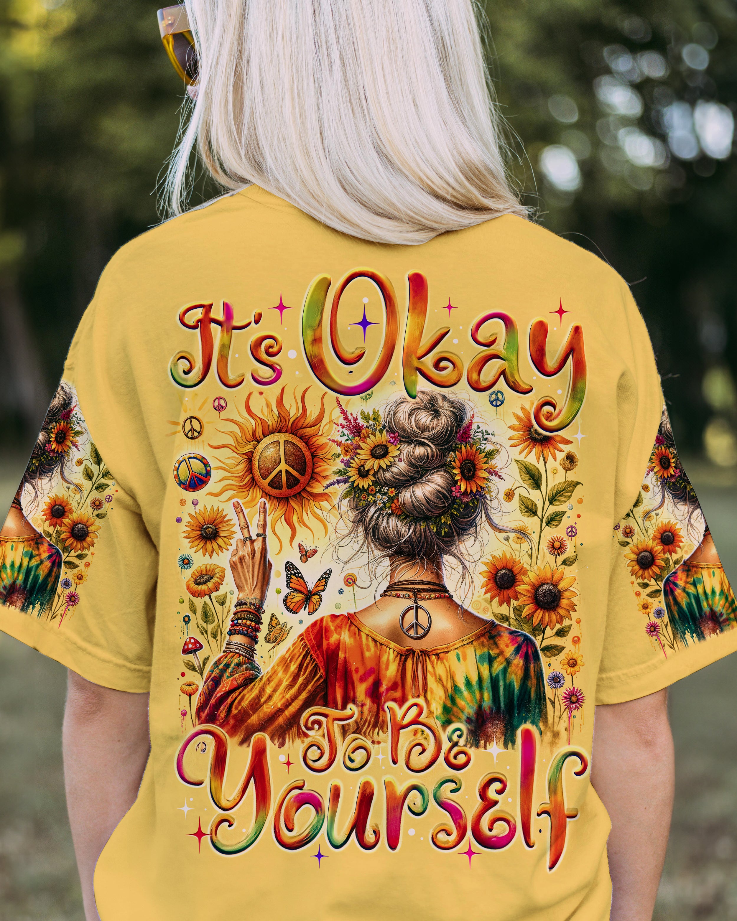 IT'S OKAY TO BE YOURSELF ALL OVER PRINT - TY0405242