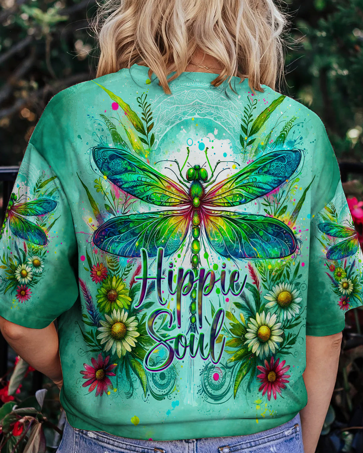 HIPPIE SOUL DRAGONFLY ALL OVER PRINT - TY0212233