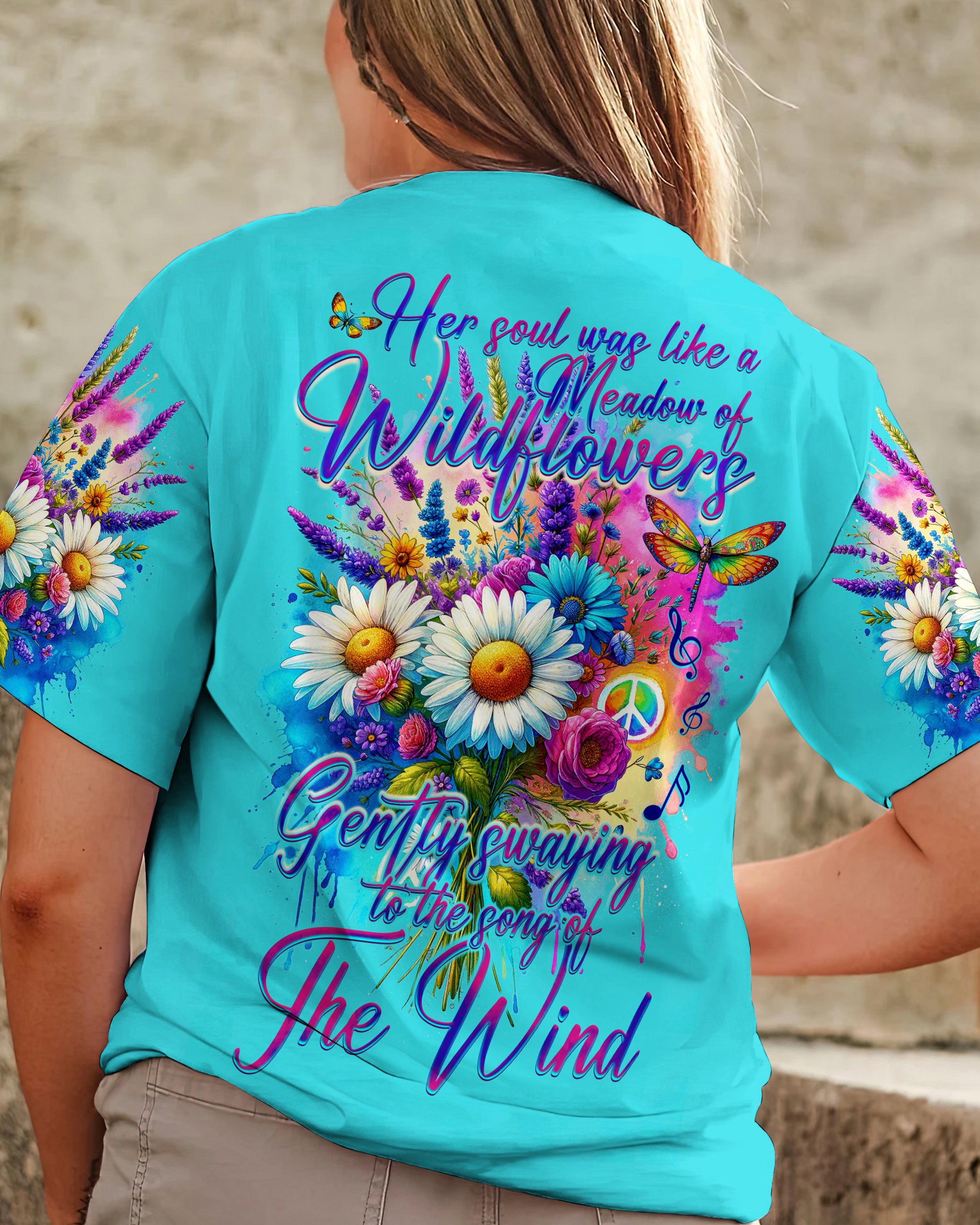HER SOUL WAS LIKE A MEADOW OF WILDFLOWERS ALL OVER PRINT - TY1812231