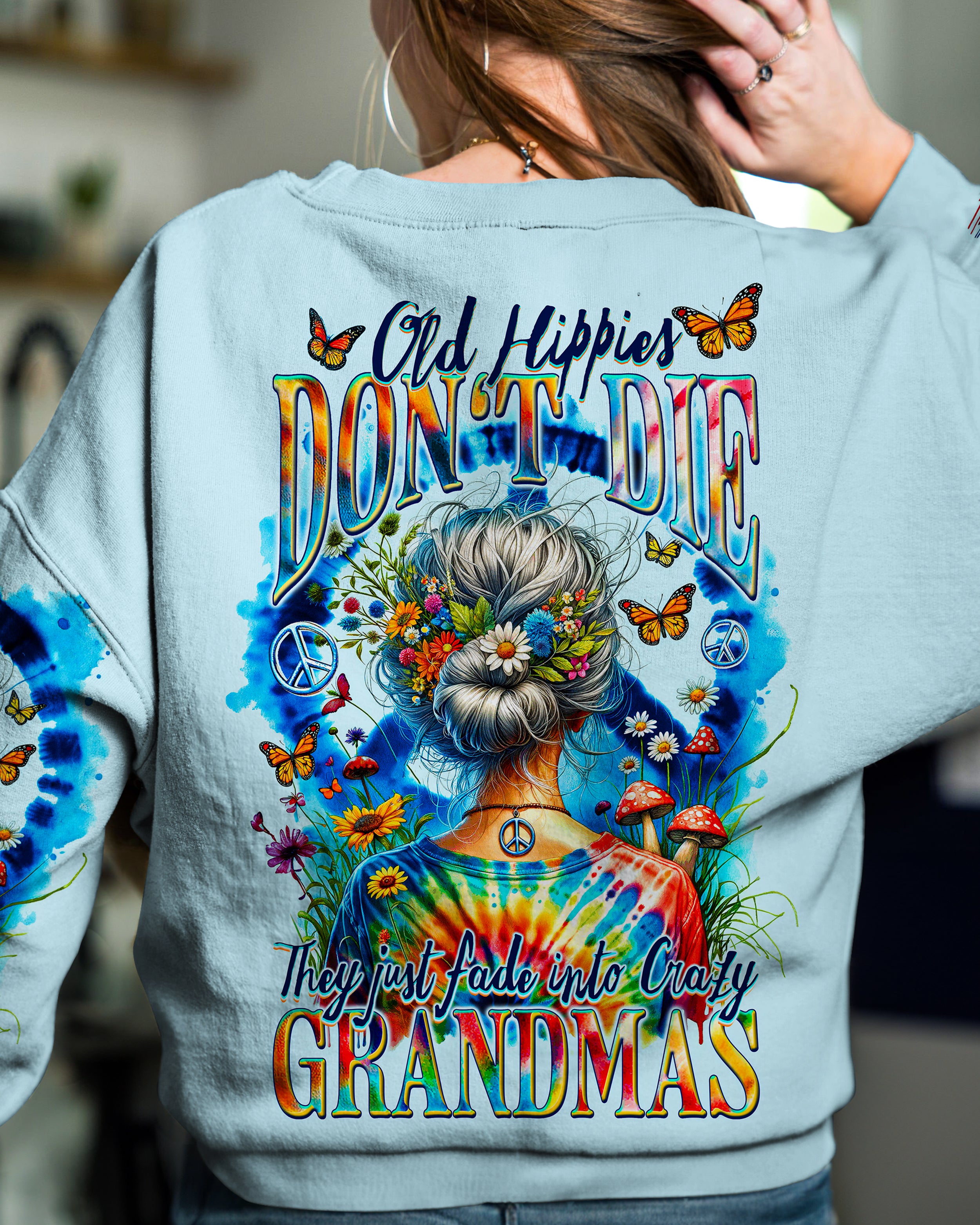 OLD HIPPIES ALL OVER PRINT - TY0412232