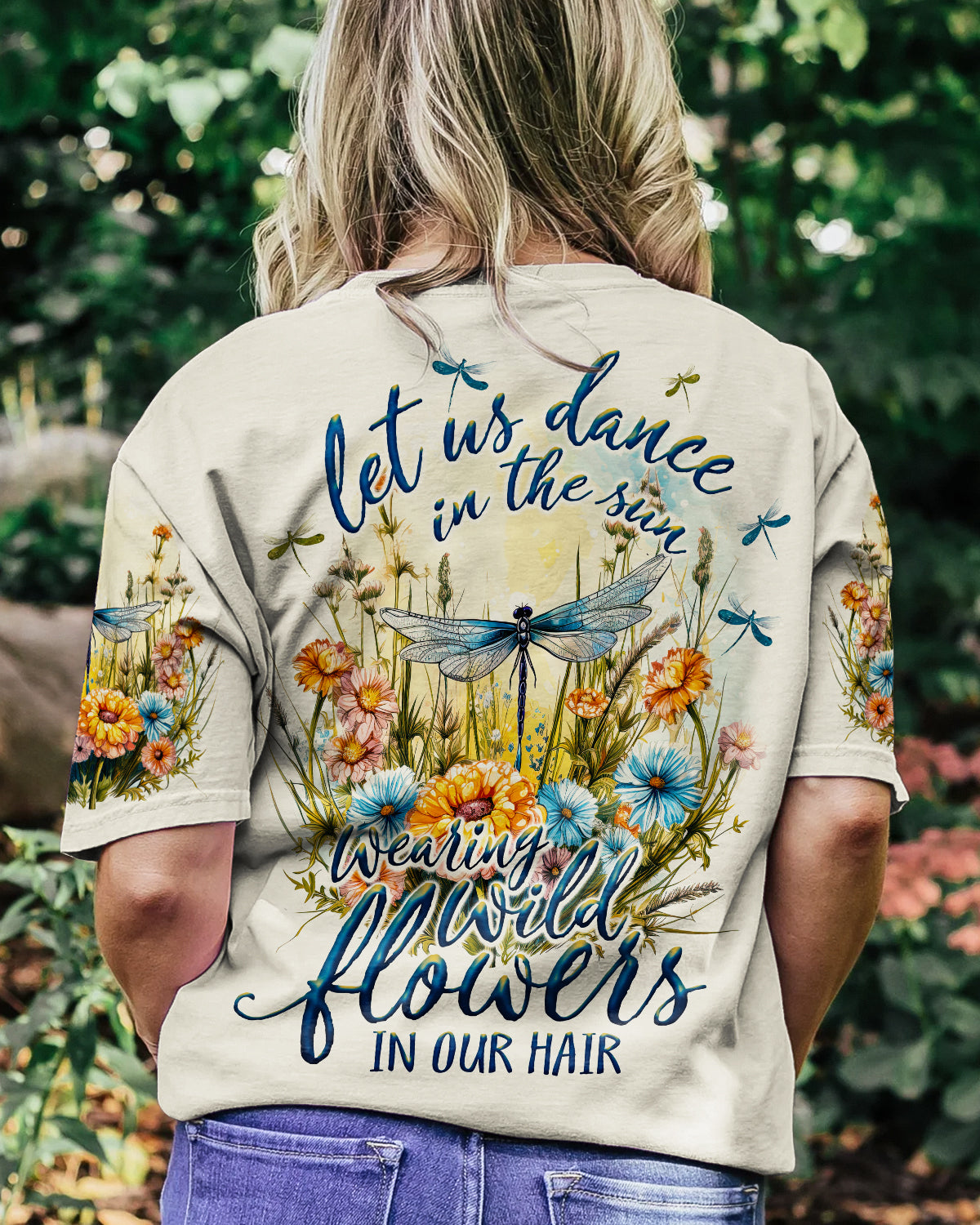LET US DANCE IN THE SUN DRAGONFLY ALL OVER PRINT - TY0308232