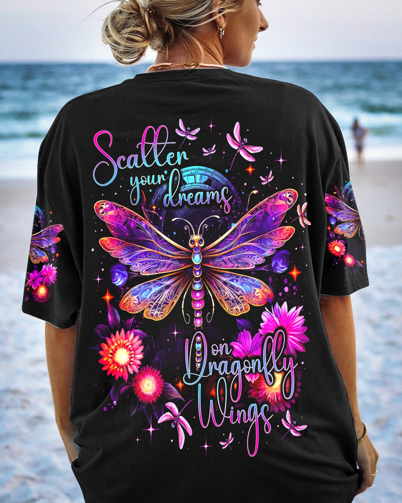 SCATTER YOUR DREAM DRAGONFLY ALL OVER PRINT - TY3008231