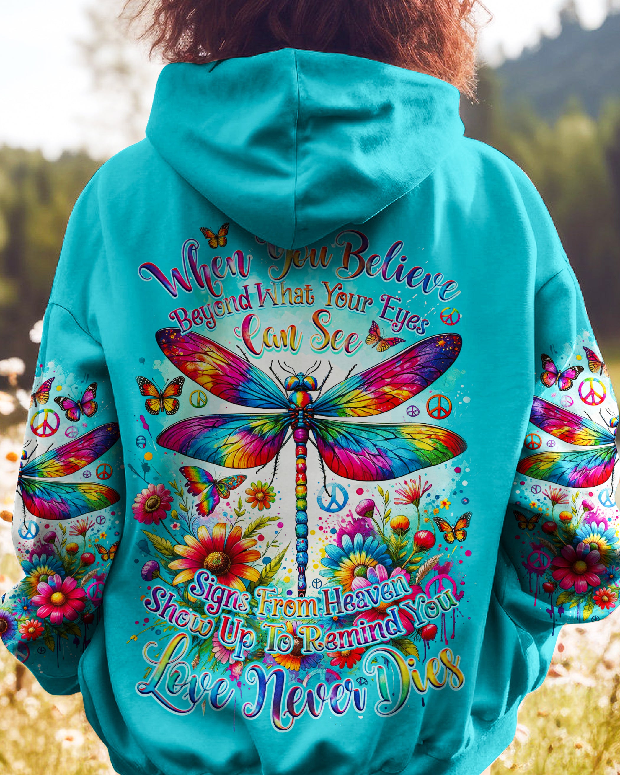 WHEN YOU BELIEVE DRAGONFLY ALL OVER PRINT - TY0212232