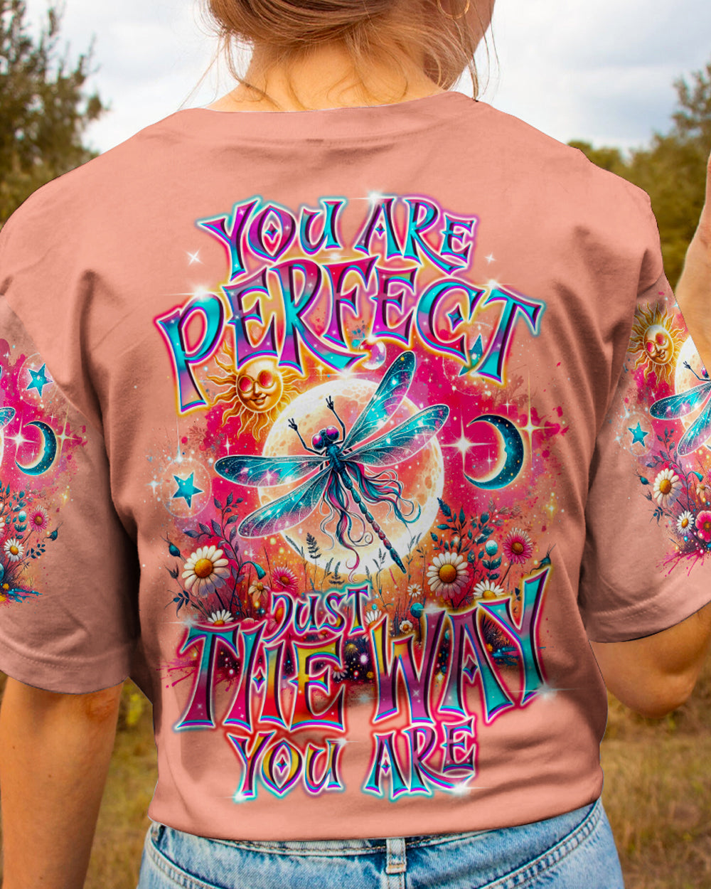 YOU ARE PERFECT DRAGONFLY ALL OVER PRINT - TY2812231