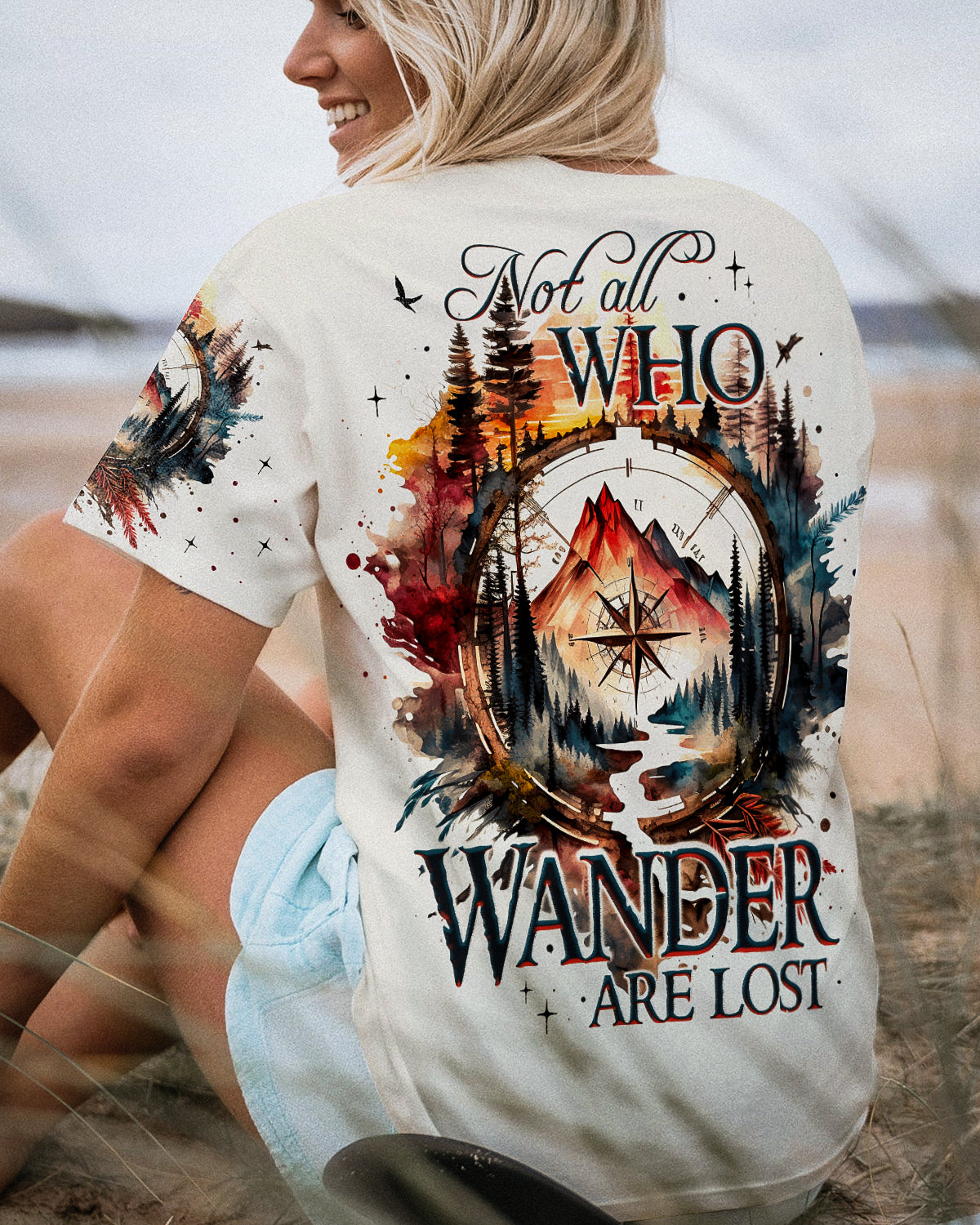NOT ALL WHO WANDER ARE LOST ALL OVER PRINT - TY2905232