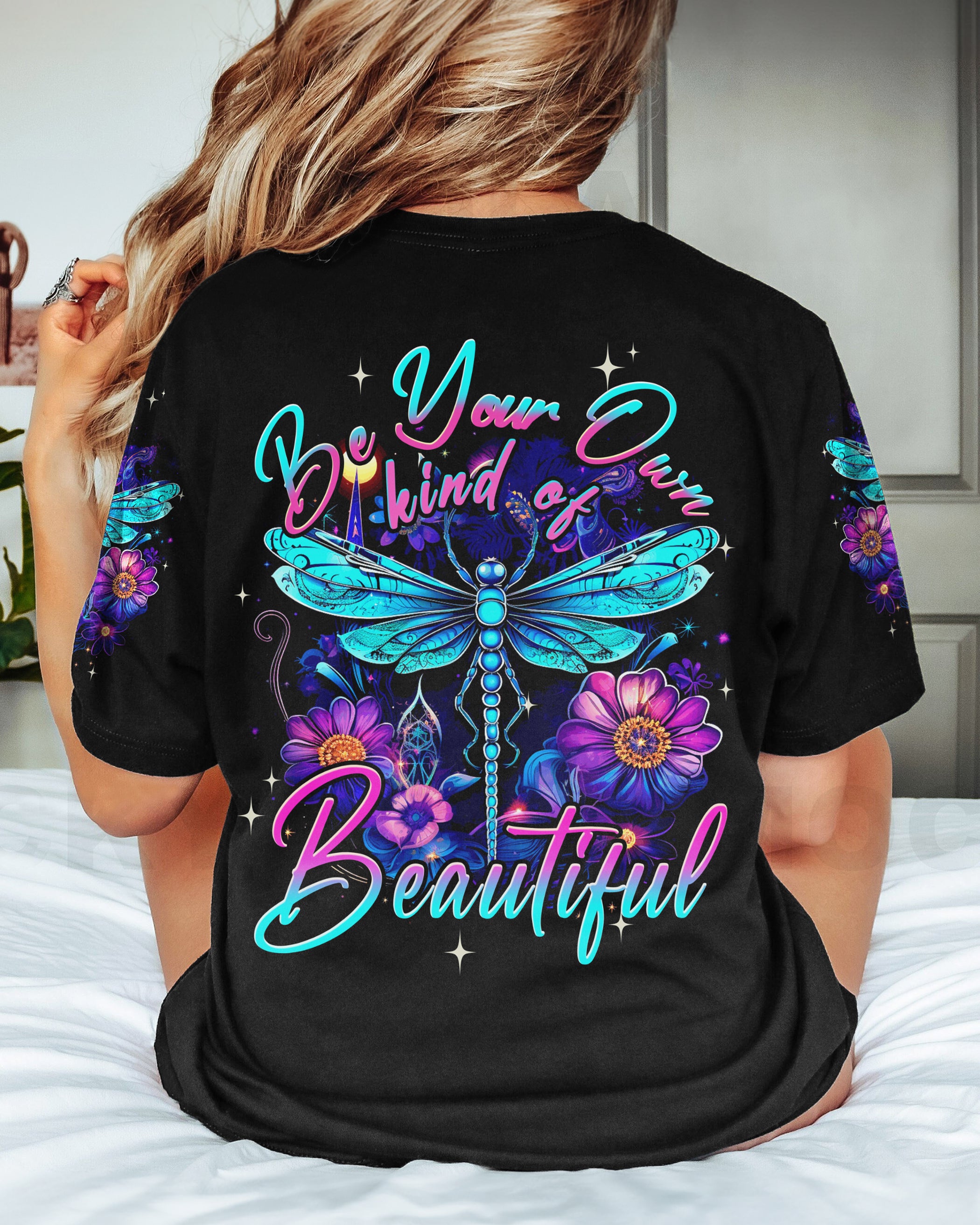 BE YOUR OWN KIND OF BEAUTIFUL DRAGONFLY ALL OVER PRINT - TYQY2008231