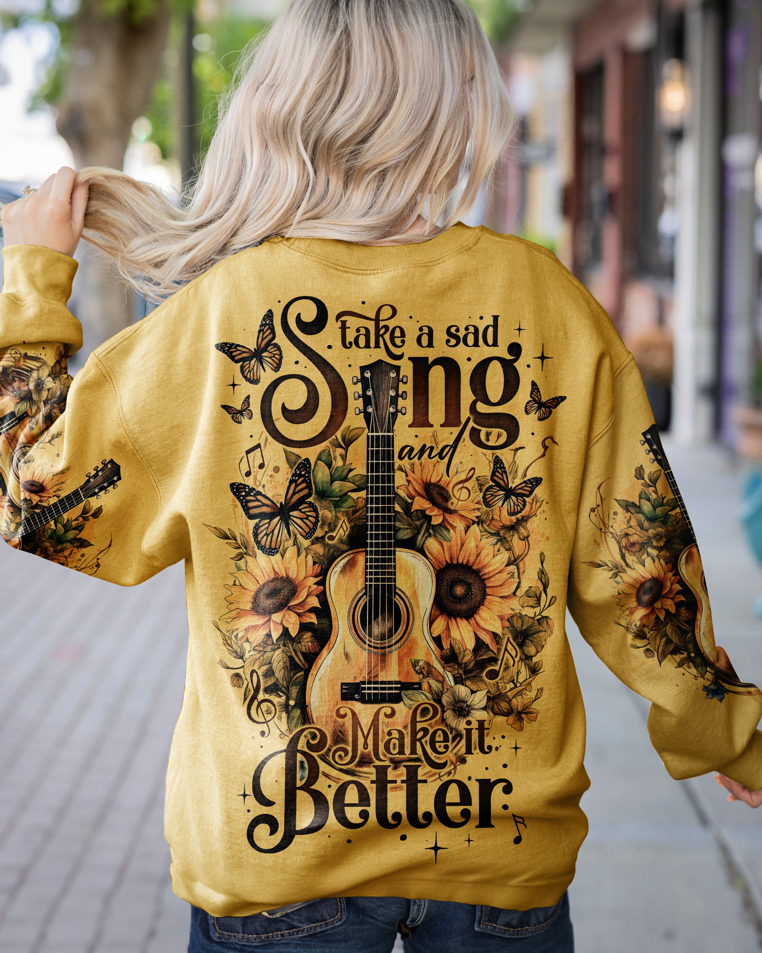 MAKE IT BETTER GUITAR ALL OVER PRINT - TY2808234